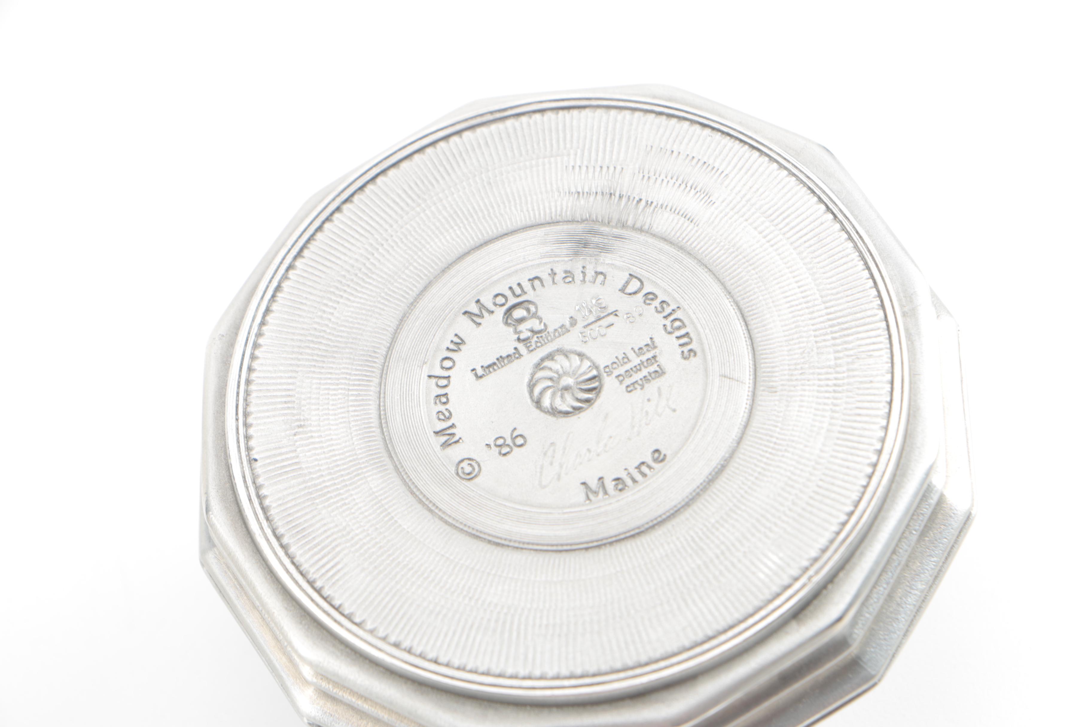 Vintage Limited Edition Meadow Mountain Designs Bald Eagle Paperweight