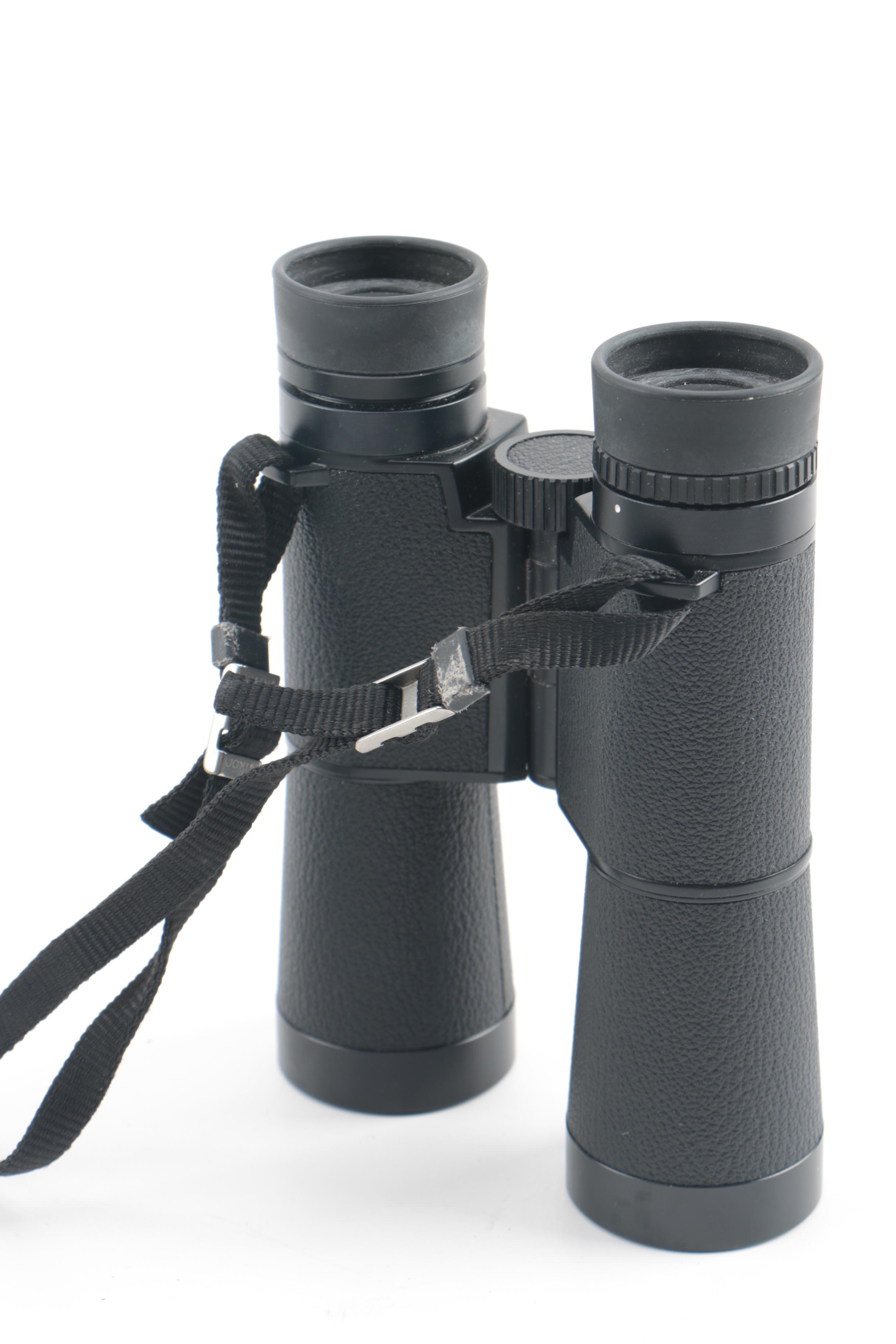 Vintage Nikon Binoculars with Case