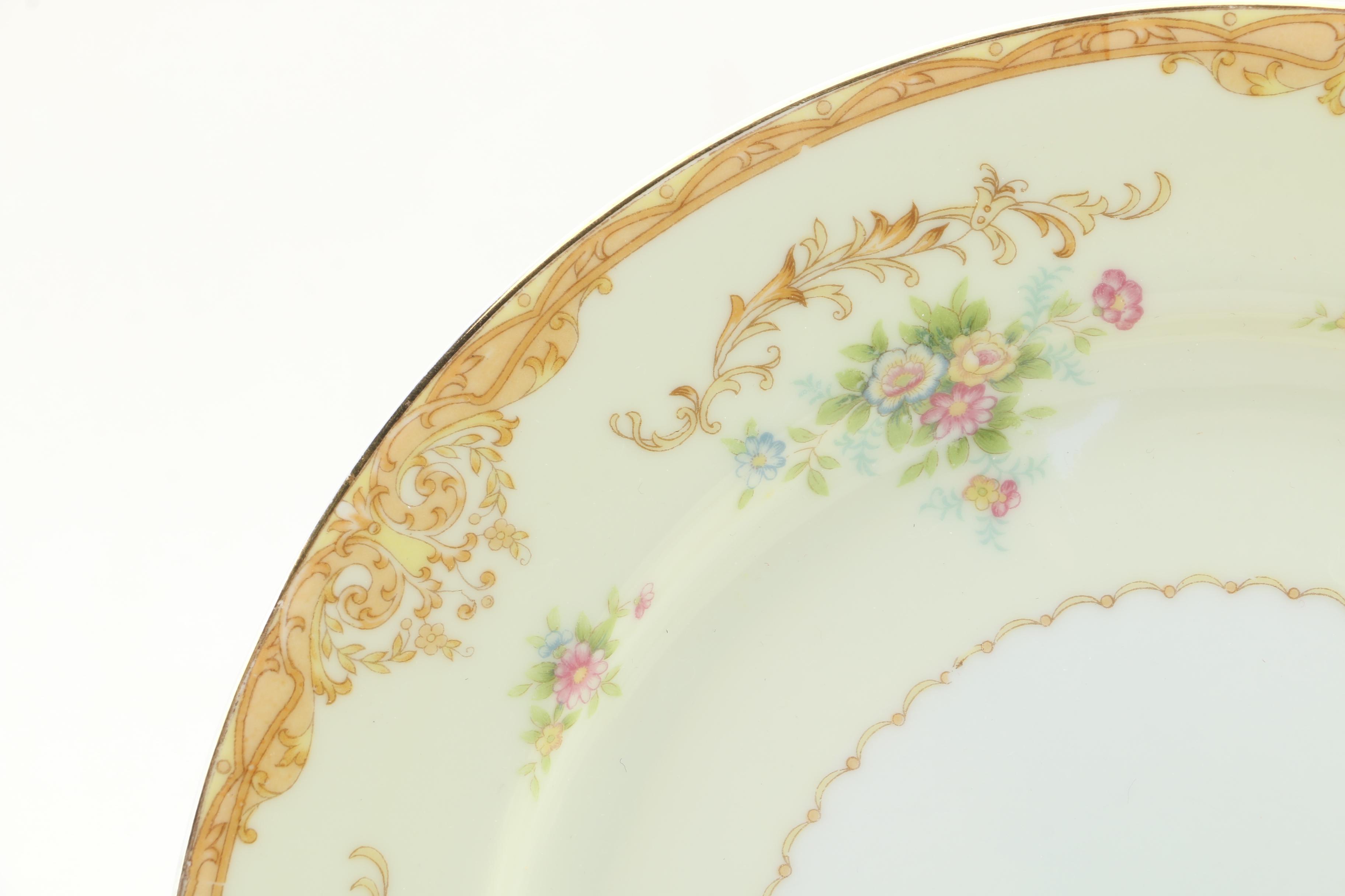 Vintage Noritake Porcelain Dinnerware Featuring "Leona", "Allure", and "Acacia"