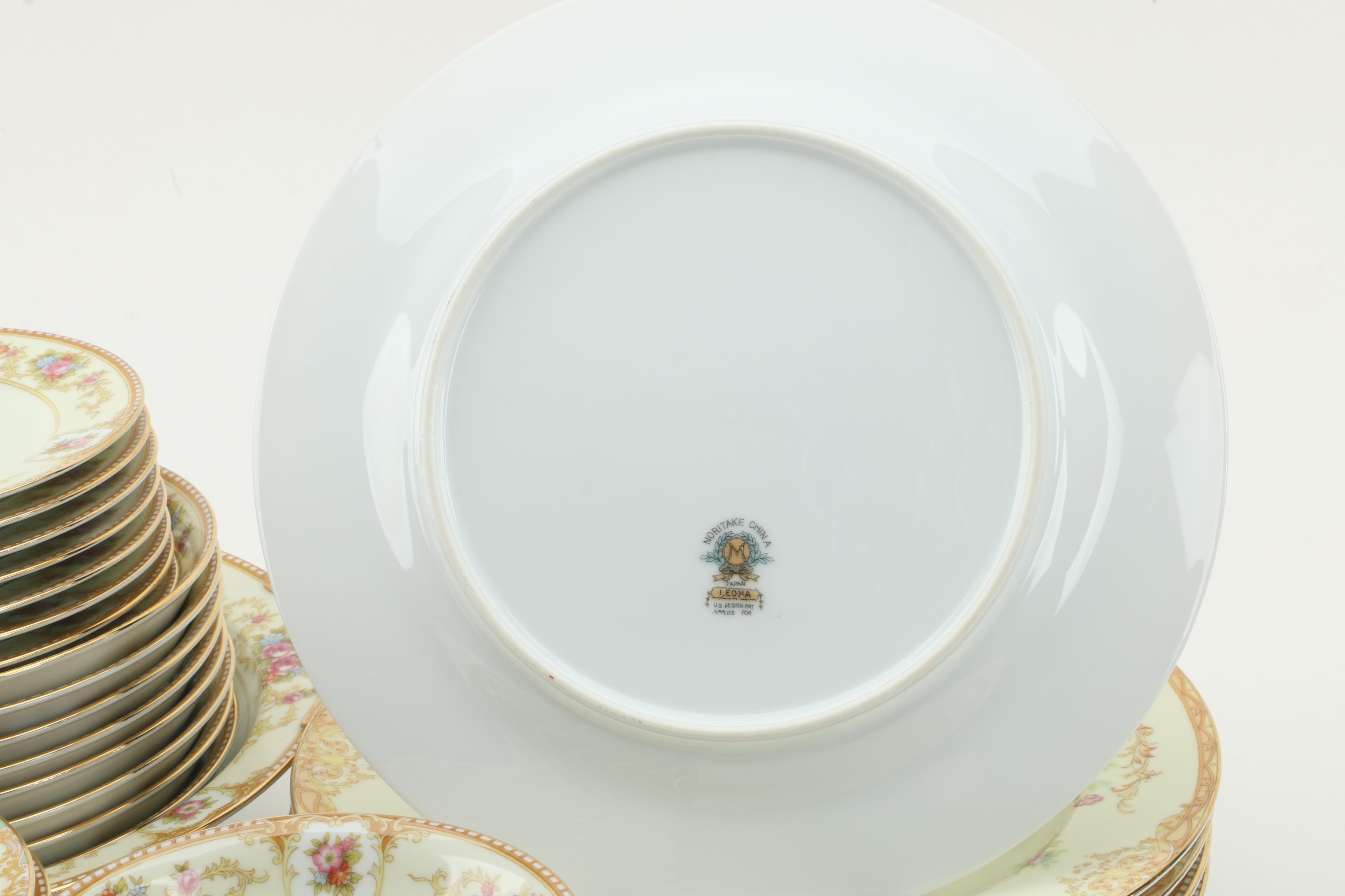 Vintage Noritake Porcelain Dinnerware Featuring "Leona", "Allure", and "Acacia"