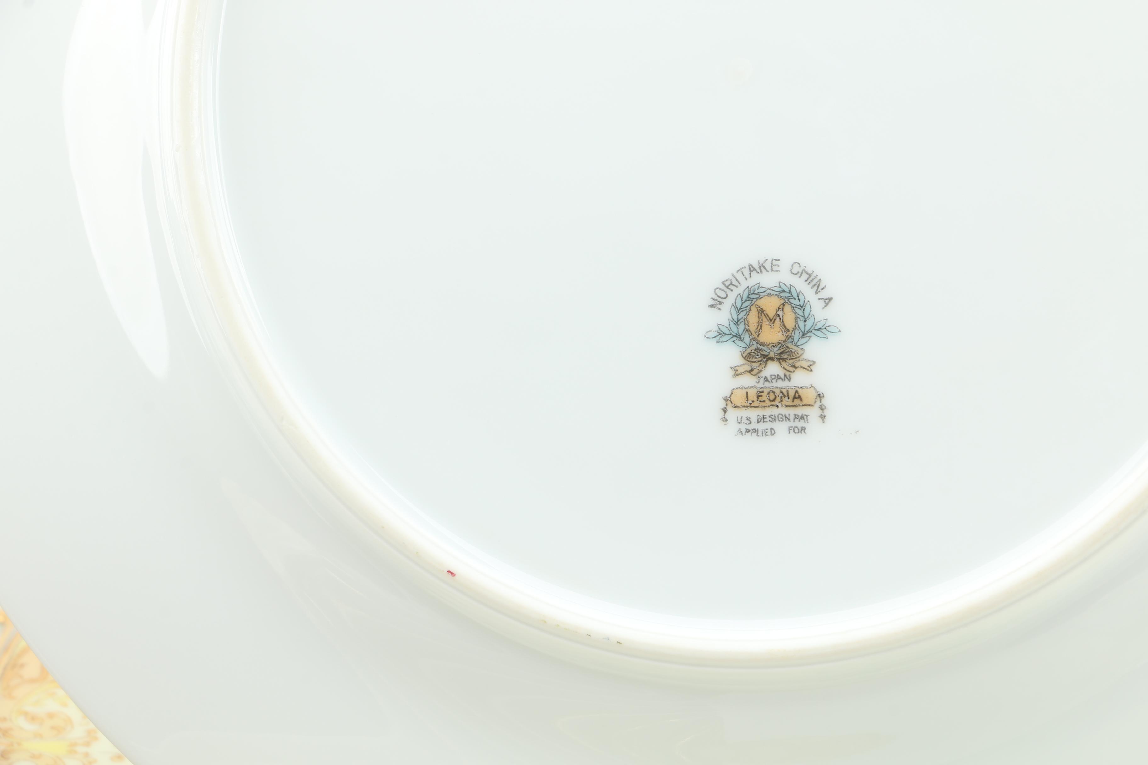 Vintage Noritake Porcelain Dinnerware Featuring "Leona", "Allure", and "Acacia"