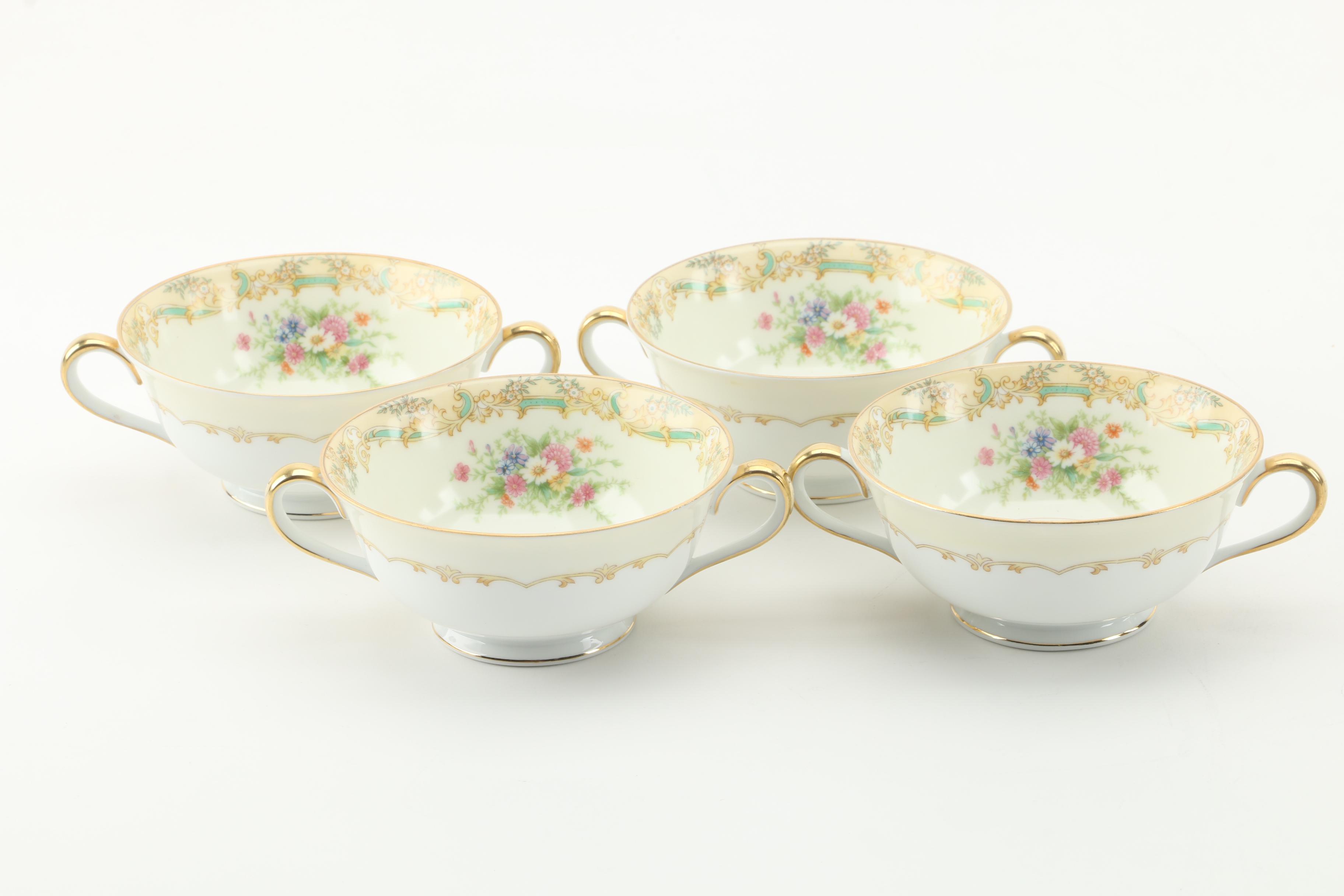 Vintage Noritake Porcelain Dinnerware Featuring "Leona", "Allure", and "Acacia"