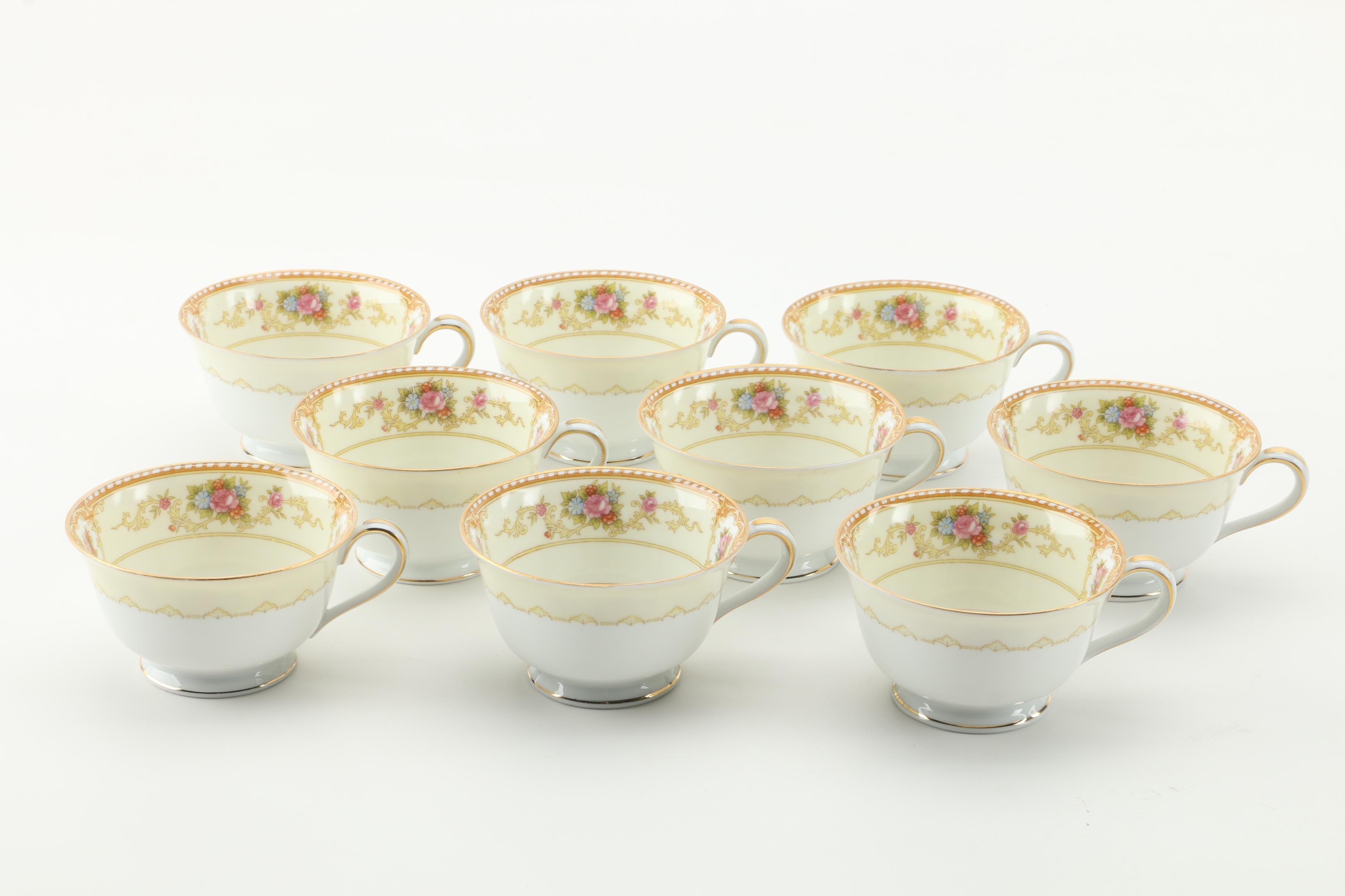 Vintage Noritake Porcelain Dinnerware Featuring "Leona", "Allure", and "Acacia"