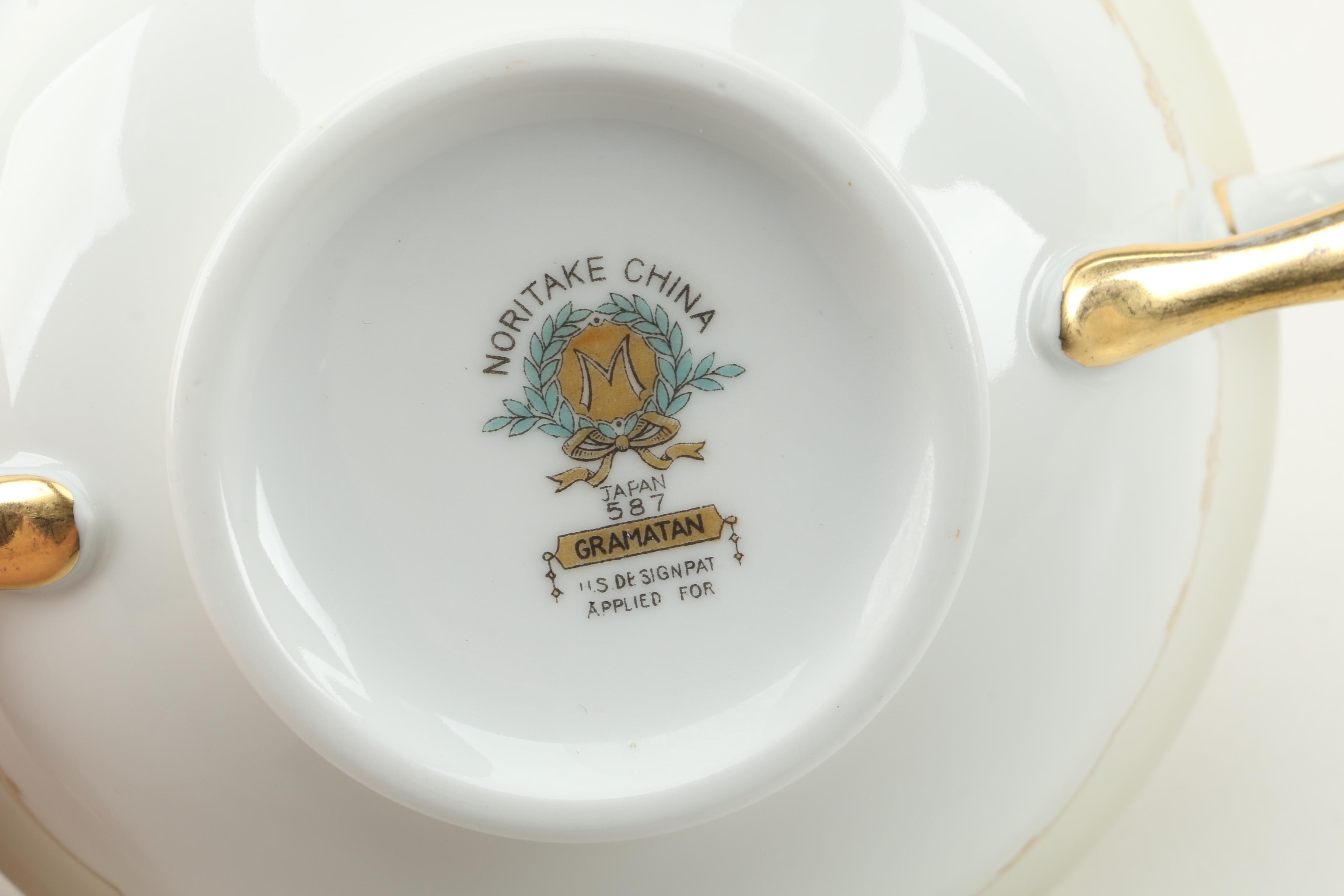 Vintage Noritake Porcelain Dinnerware Featuring "Leona", "Allure", and "Acacia"