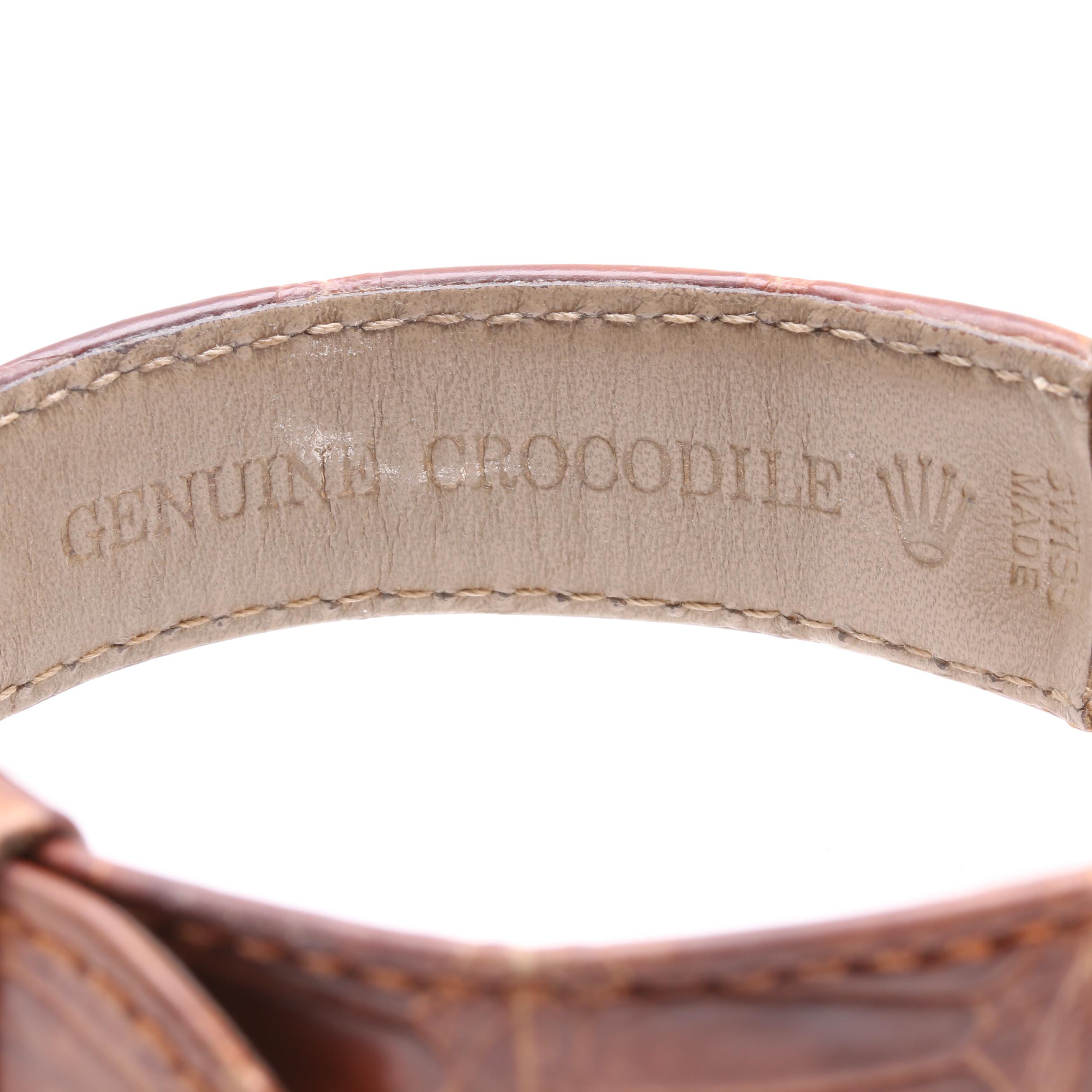 Rolex Cellini 18K Yellow Gold Watch With Mother of Pearl Dial