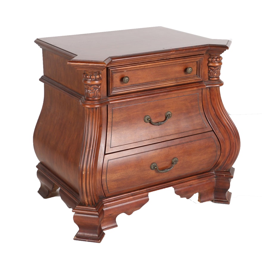 Bombe Nightstand by Vineyard Furniture