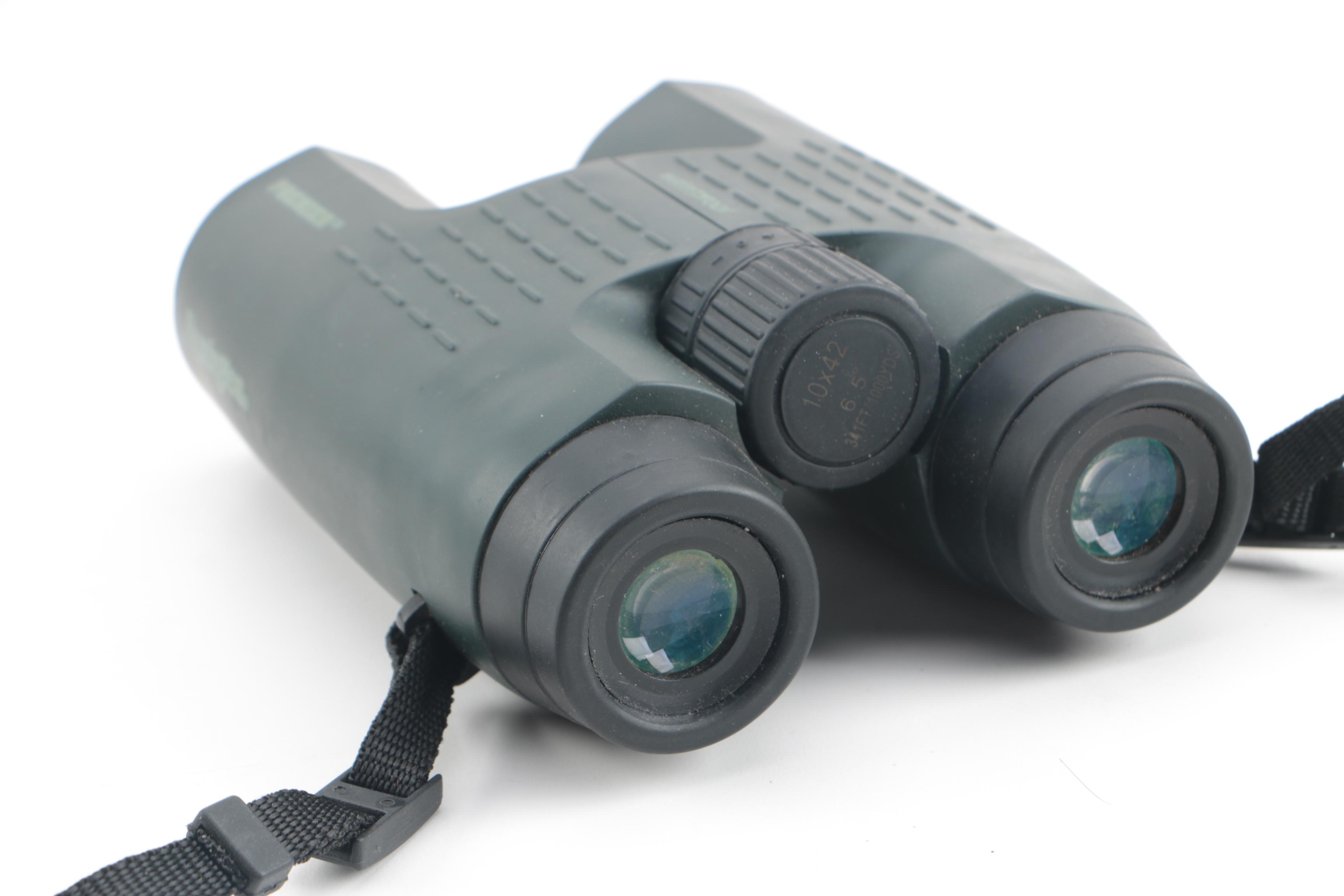 Remington Premiere Waterproof Binoculars with Canvas Case