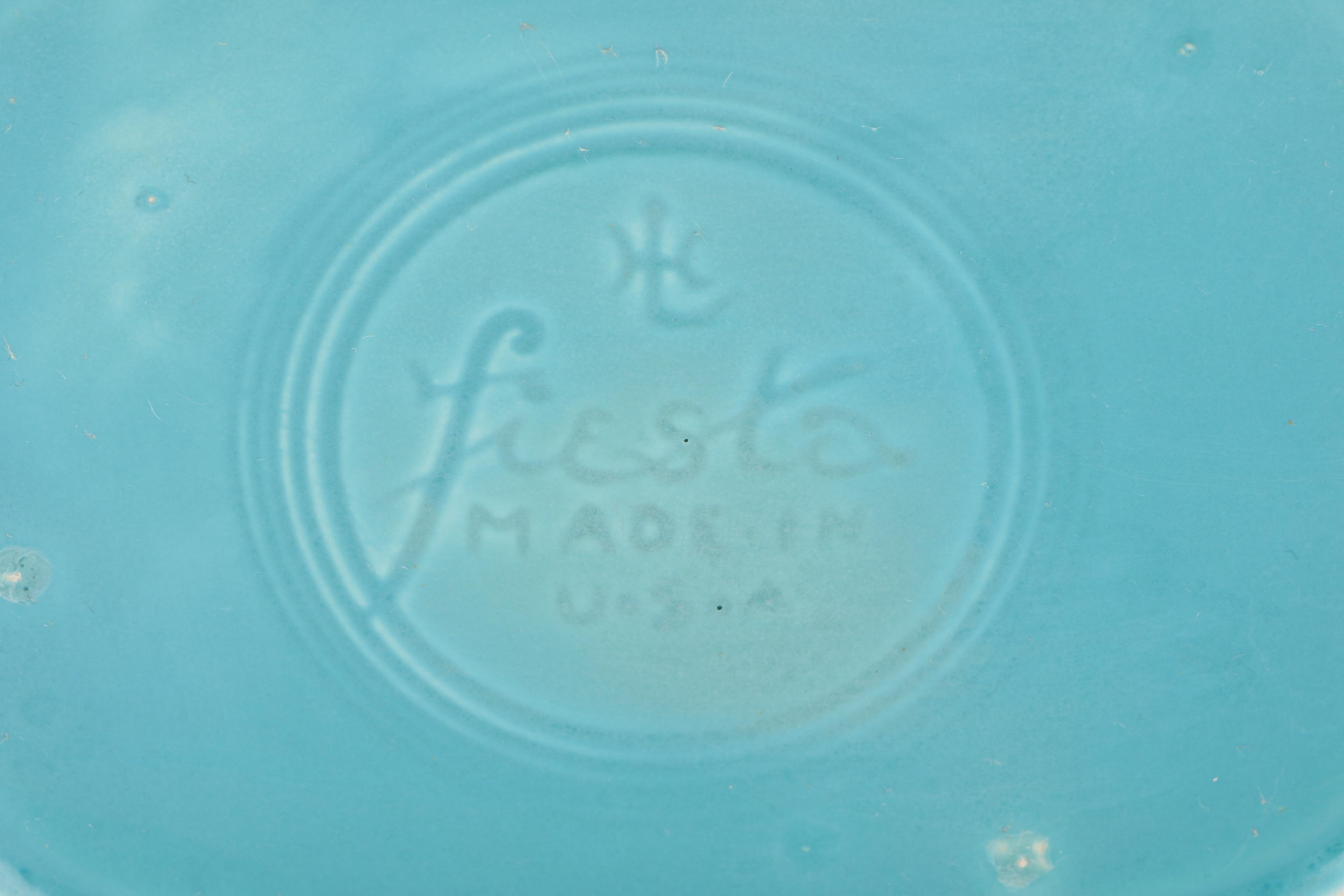 Homer Laughlin "Fiesta" Turquoise Serveware