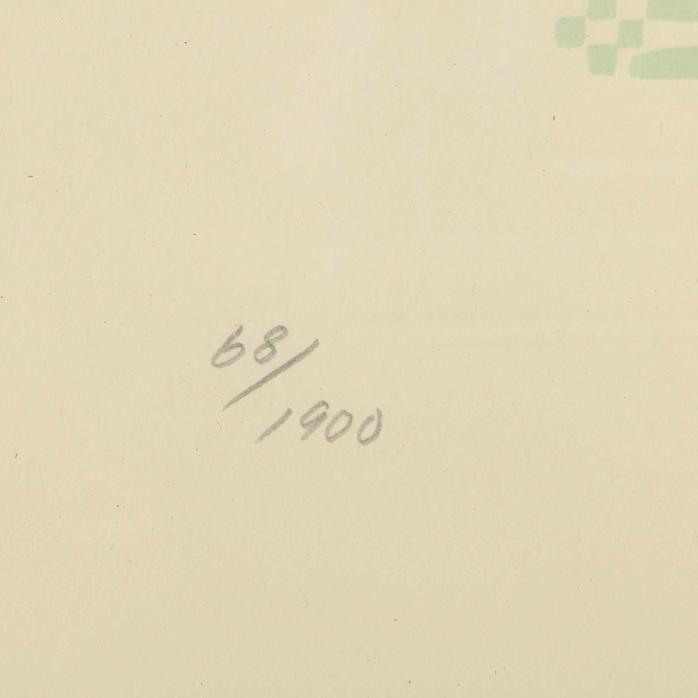 Mary Rutherford Limited Edition Relief Print "Country Basket"