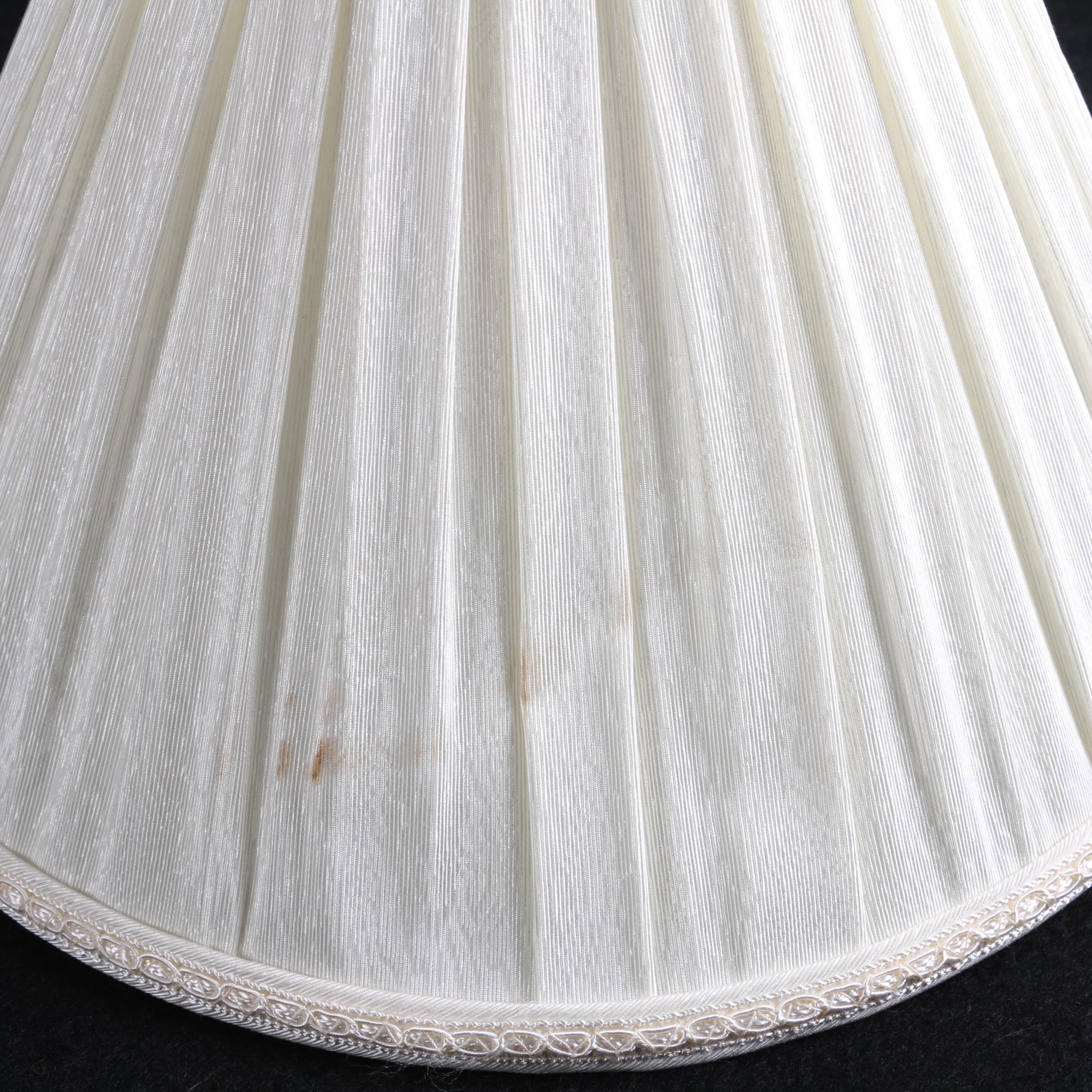 Waterford Crystal "Kent" Table Lamp and Oval Clock