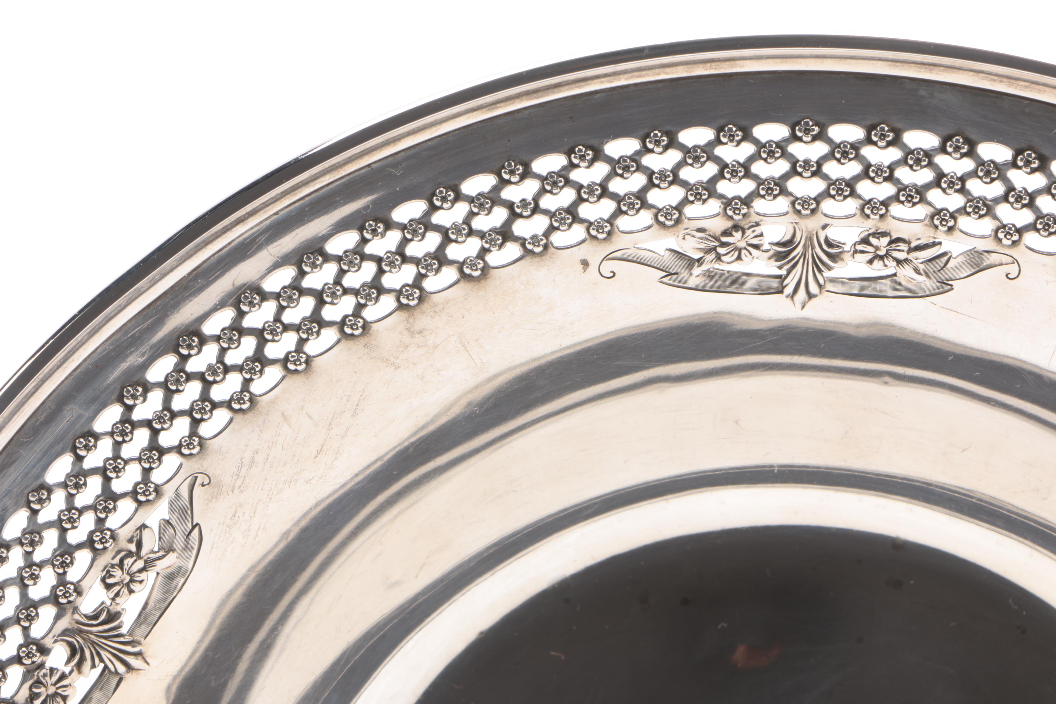 International Silver Co. Sterling Silver Bon Bon Bowl