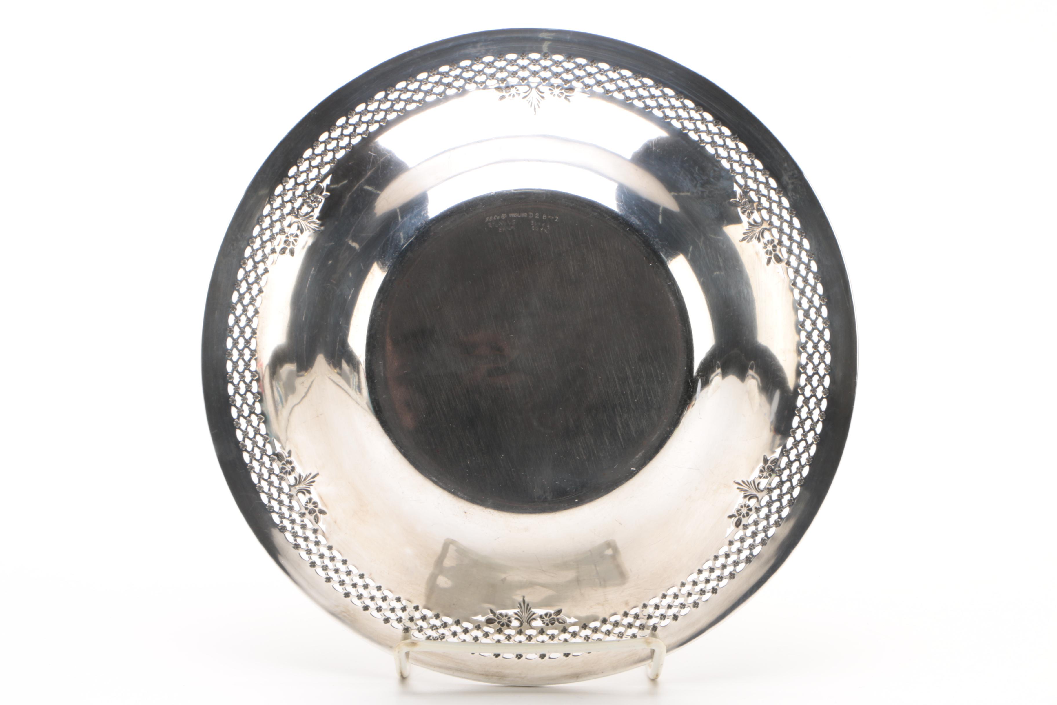 International Silver Co. Sterling Silver Bon Bon Bowl