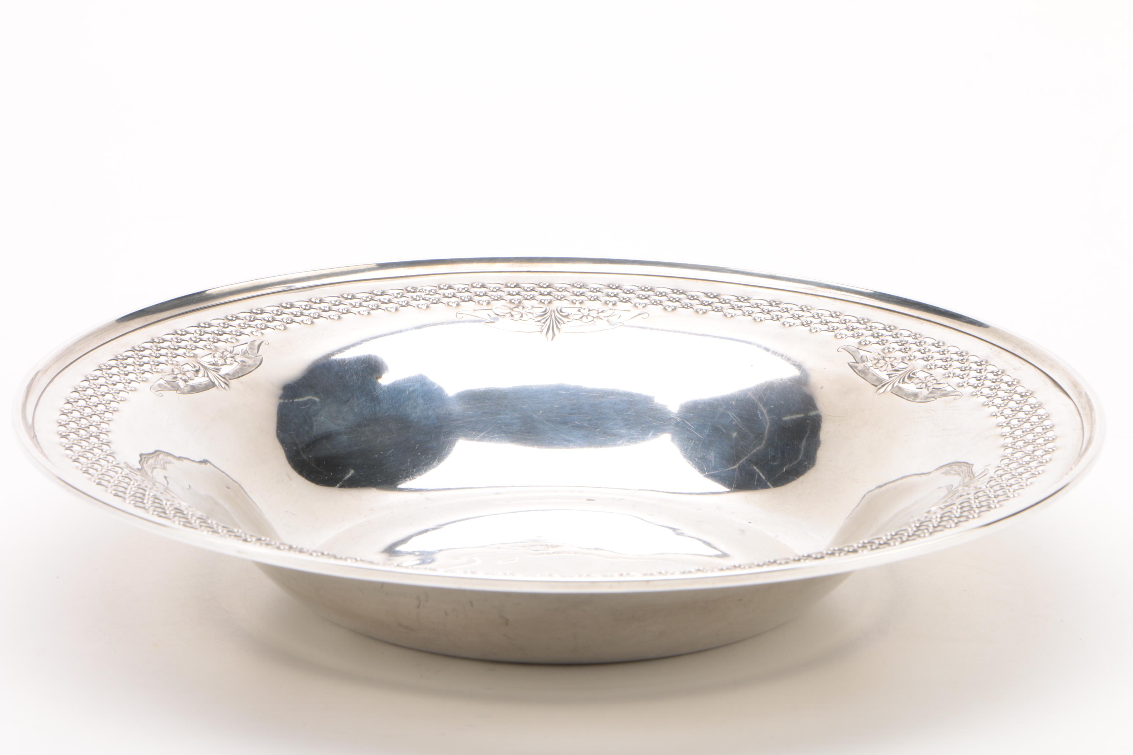 International Silver Co. Sterling Silver Bon Bon Bowl