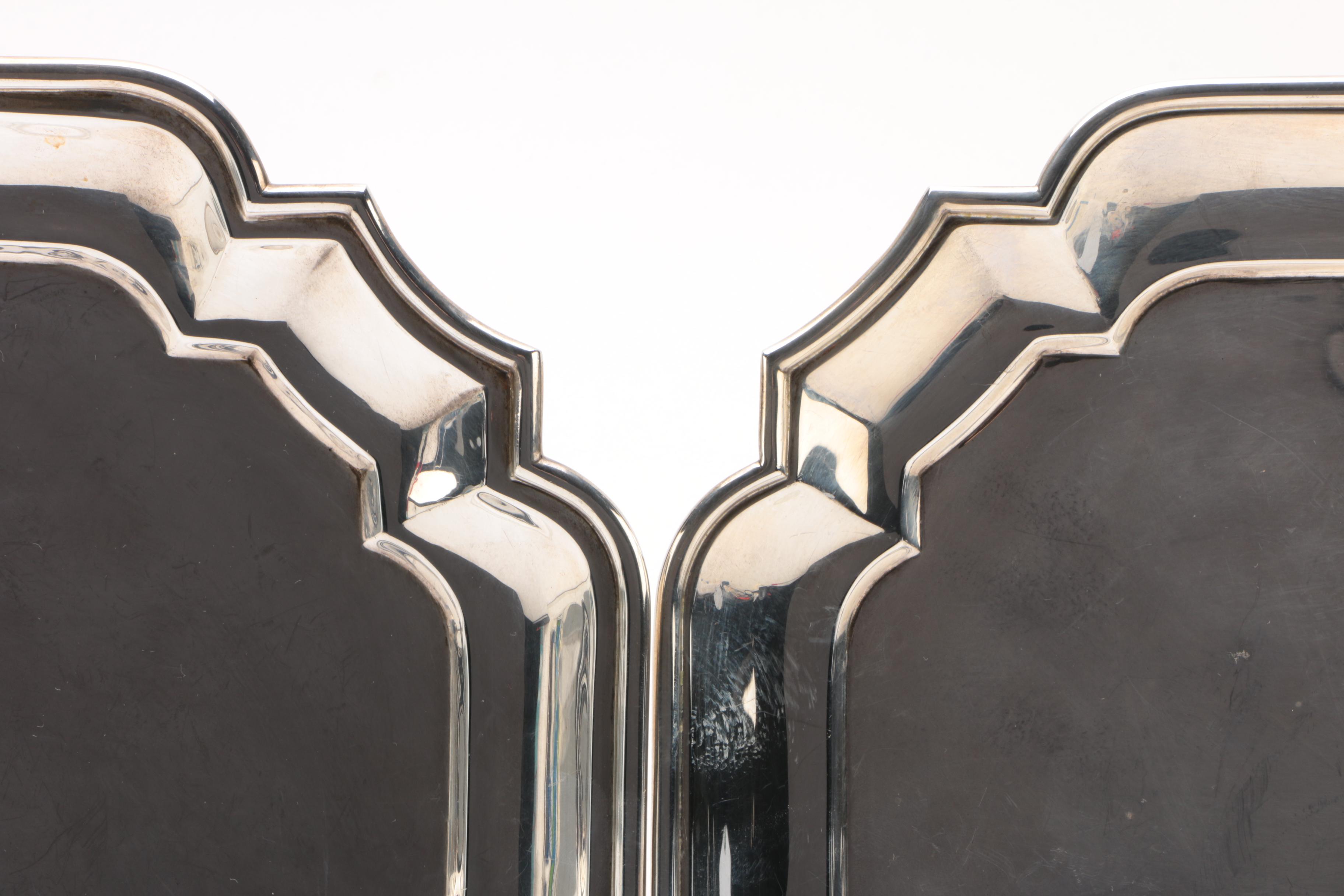 Tane Mexican Sterling Silver Serving Trays