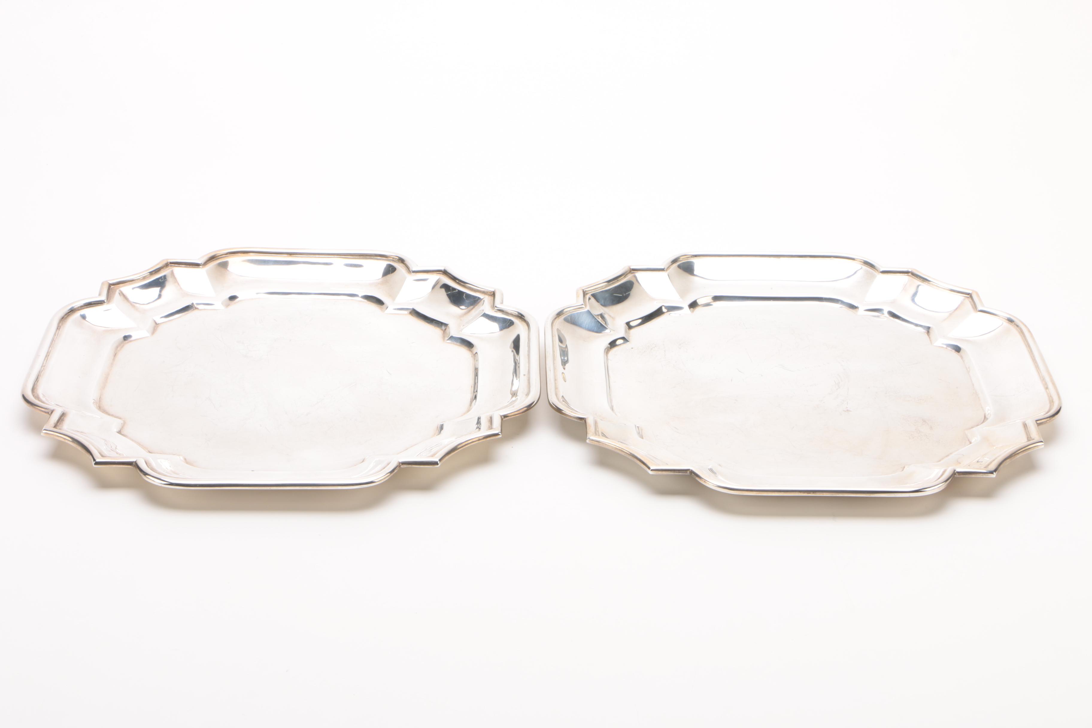 Tane Mexican Sterling Silver Serving Trays