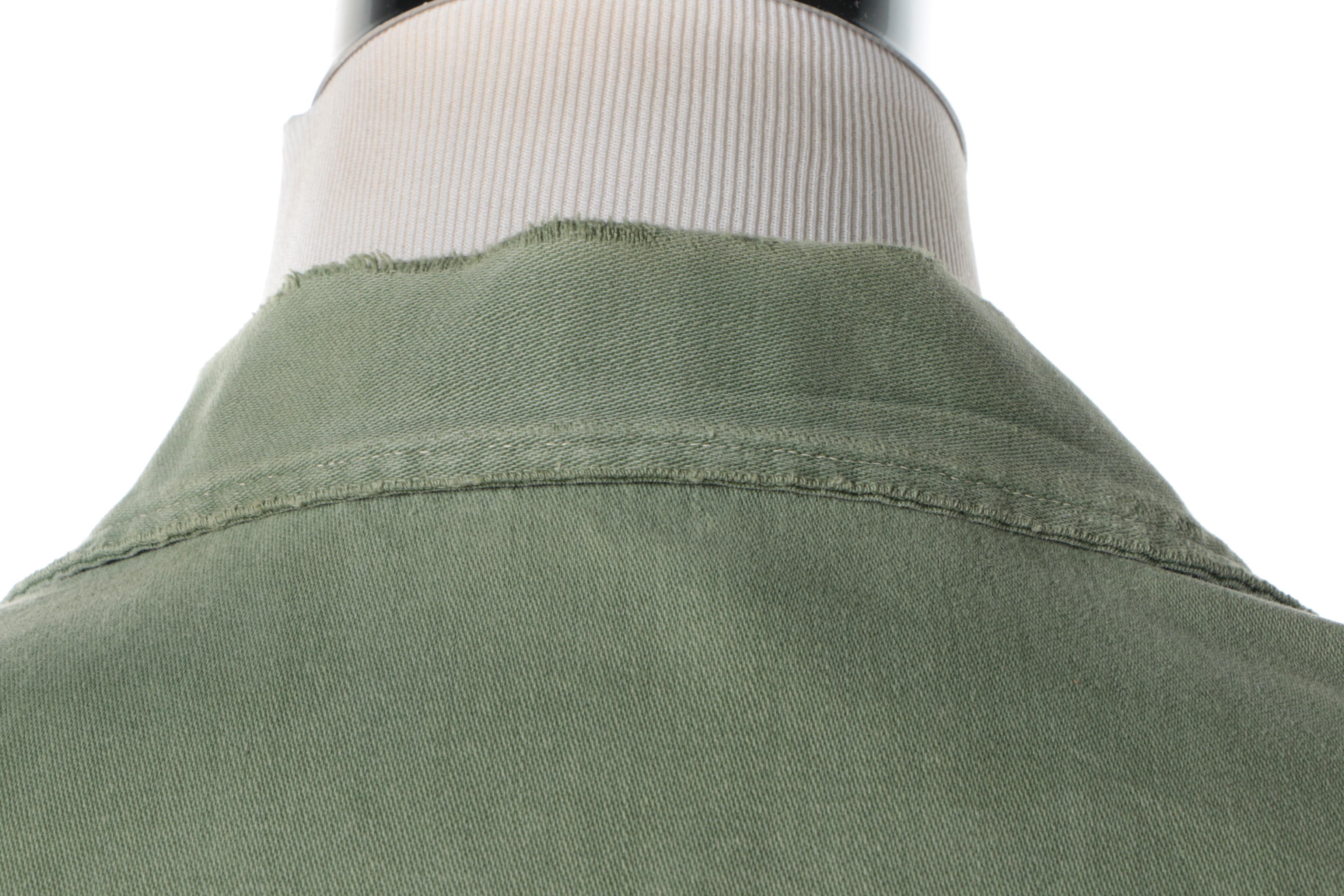 Men's Vintage US Air Force Communications Service Button-Front Shirts