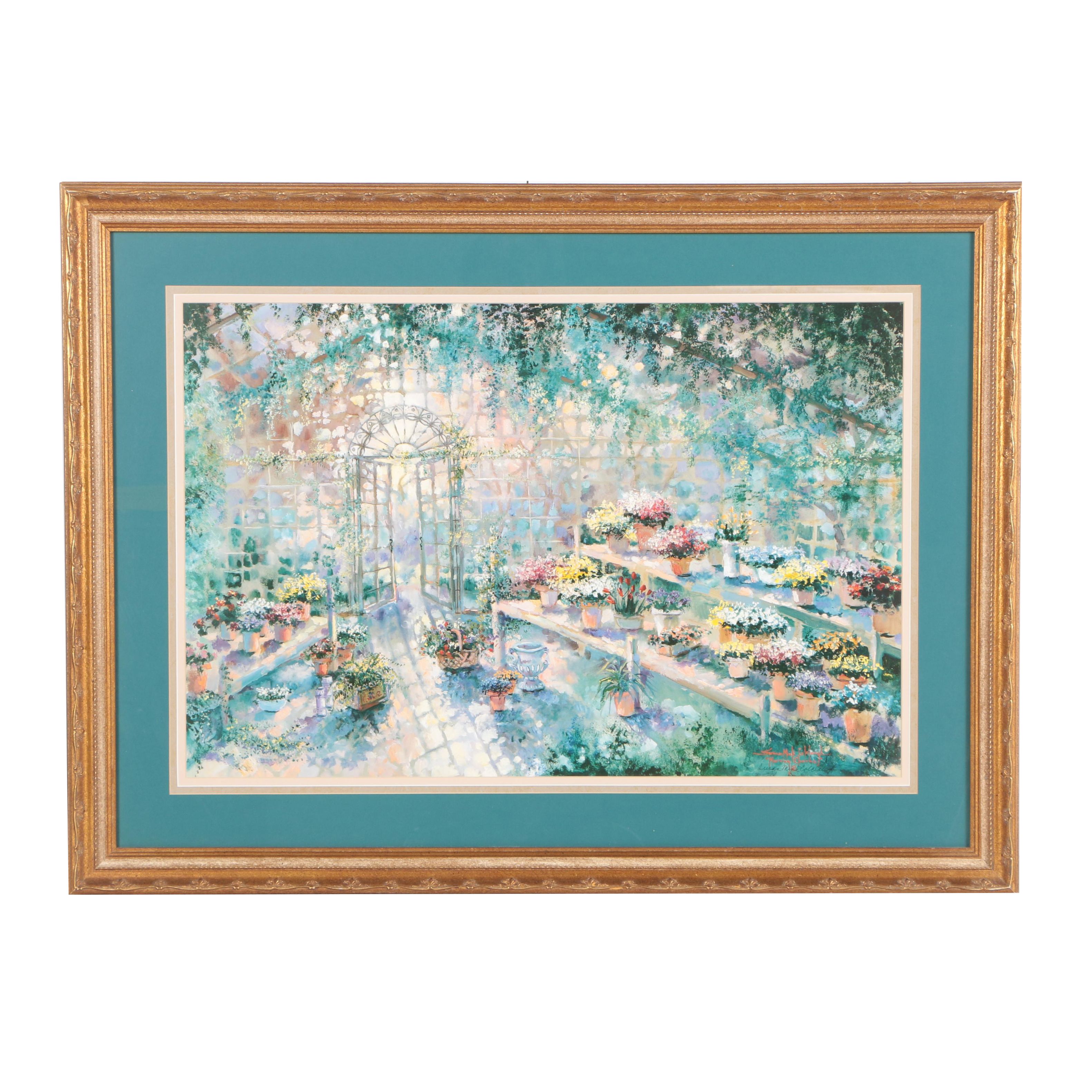 Susan Mink Colclough Limited Edition Offset Lithograph "Morning Chorus"