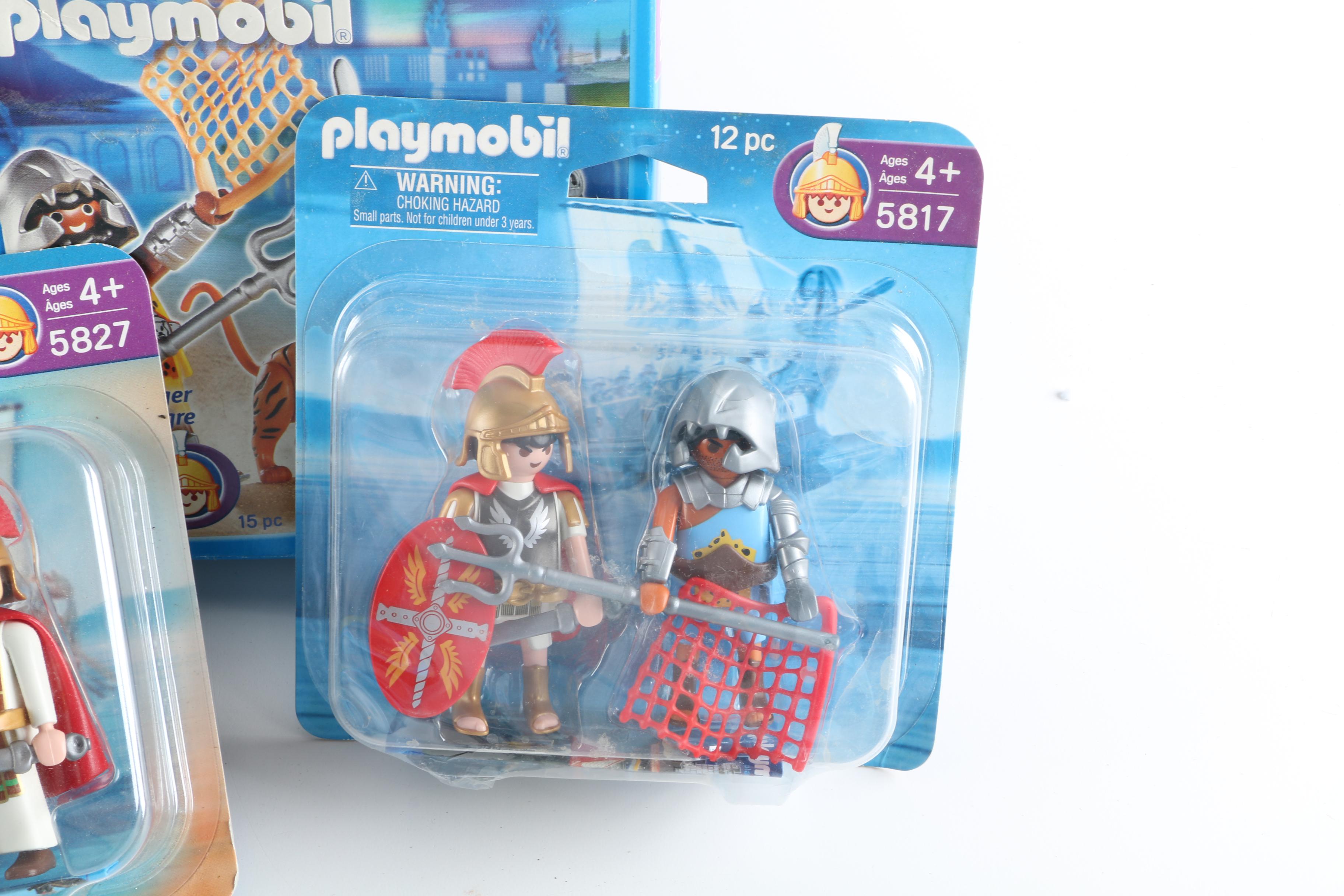 Playmobil Roman and Gladiator Themed Figures