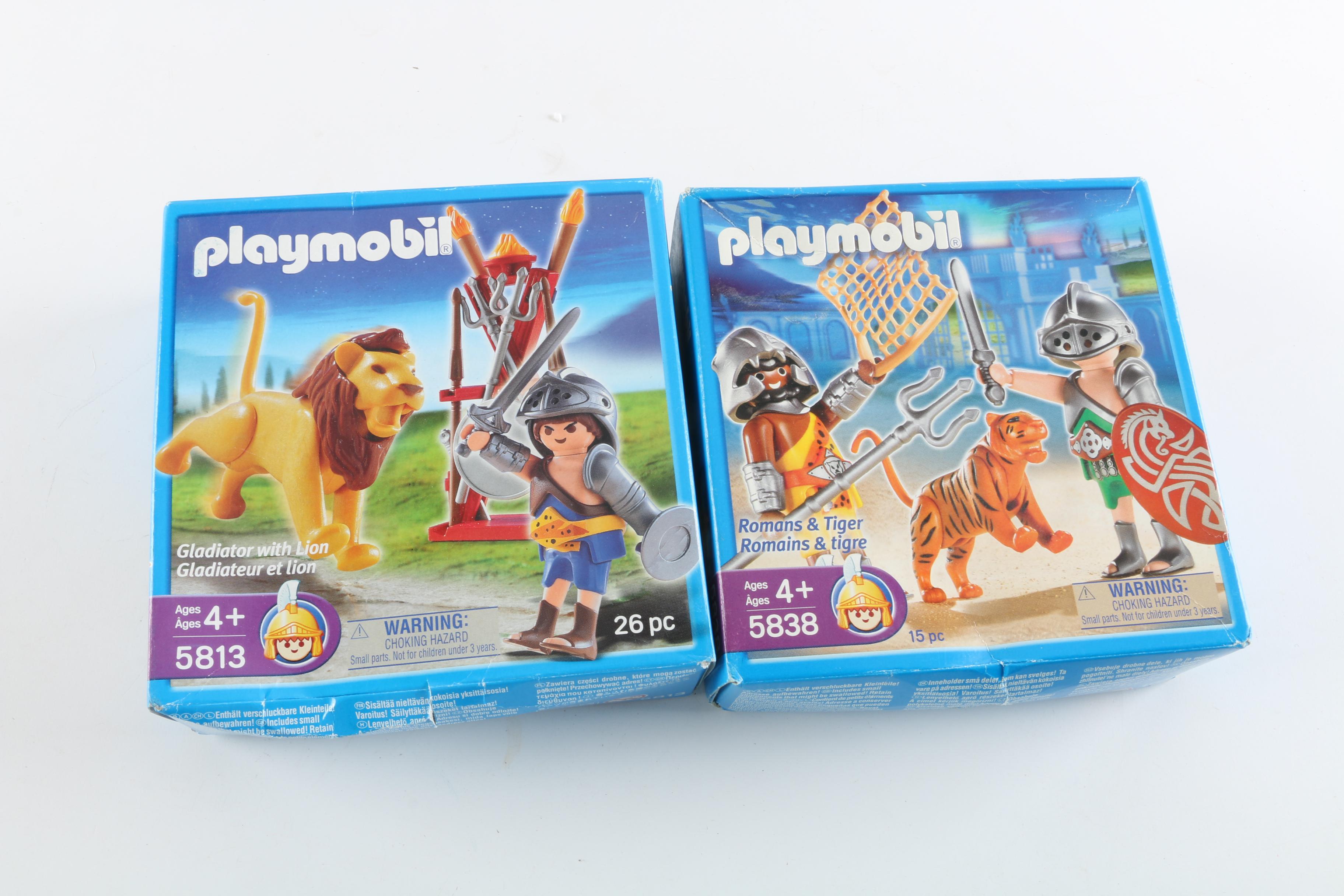 Playmobil Roman and Gladiator Themed Figures