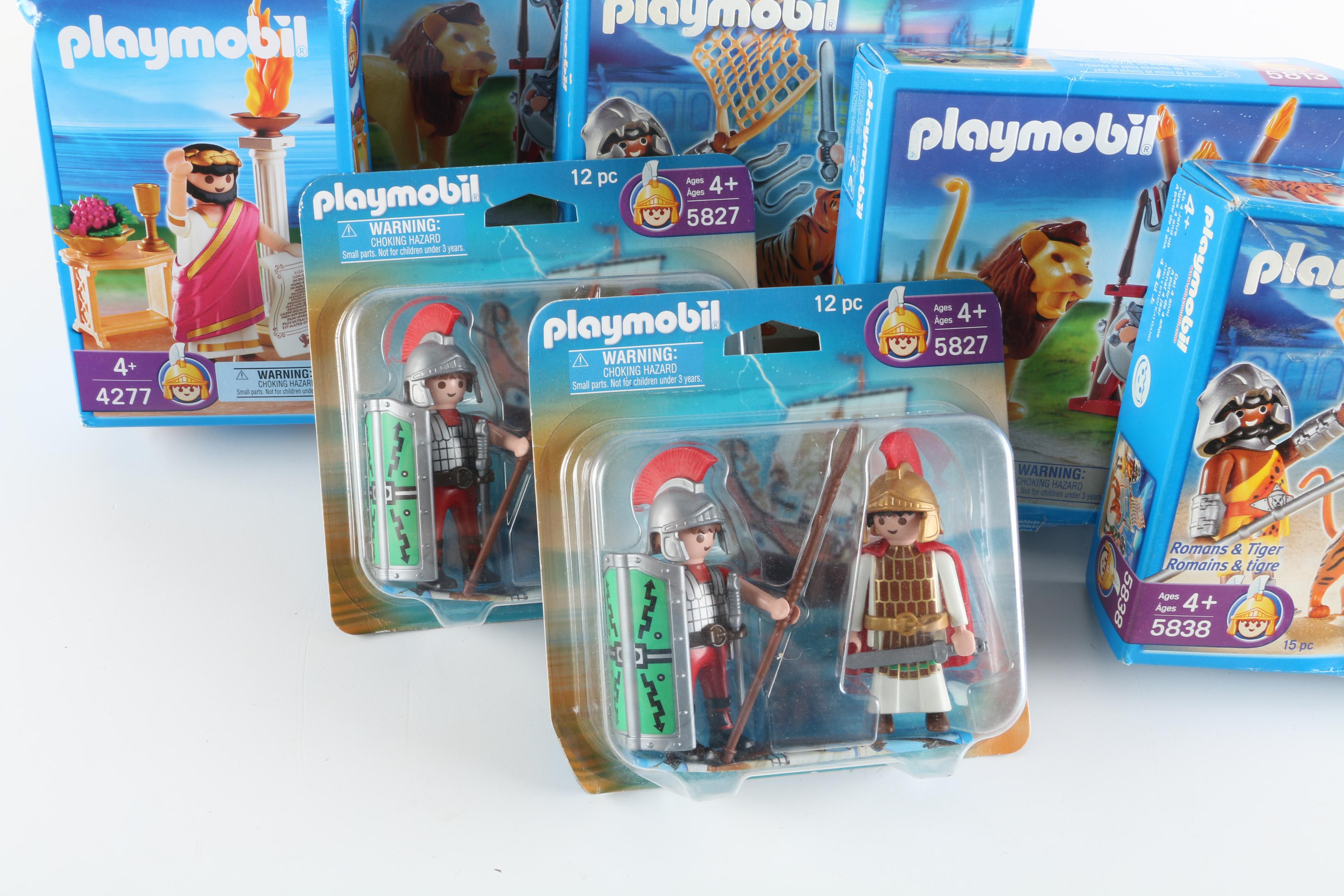 Playmobil Roman and Gladiator Themed Figures
