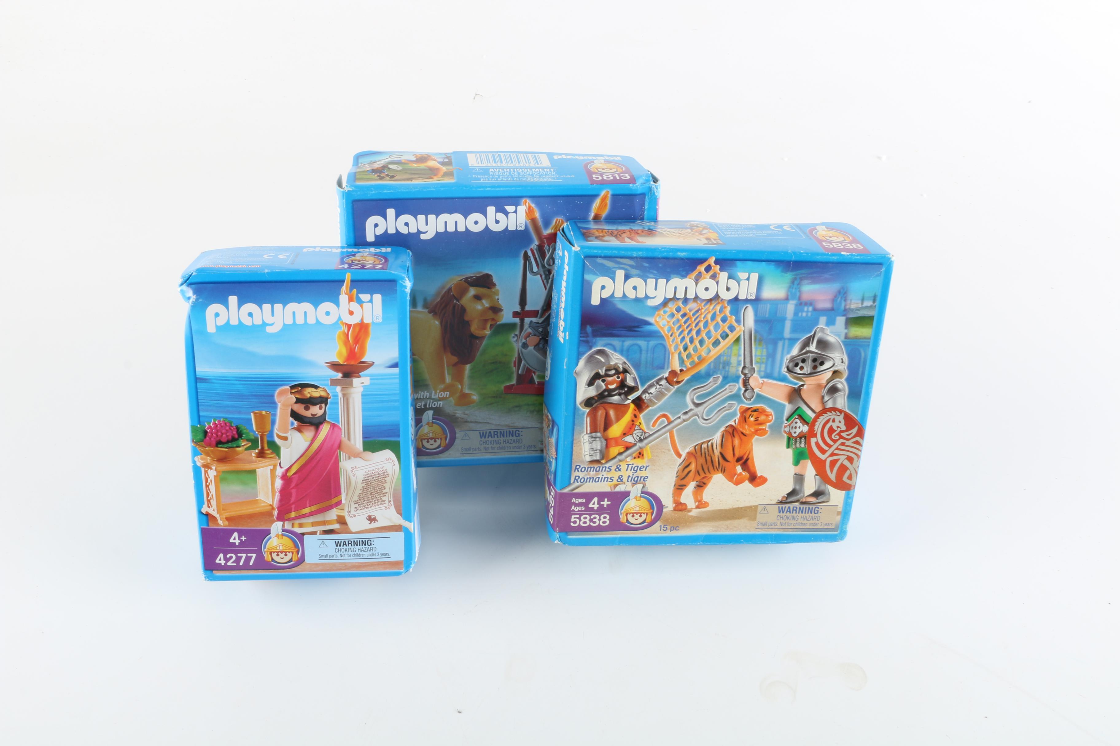 Playmobil Roman and Gladiator Themed Figures