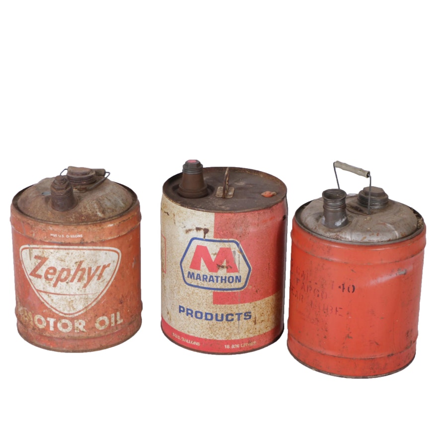 Metal Gasoline Containers