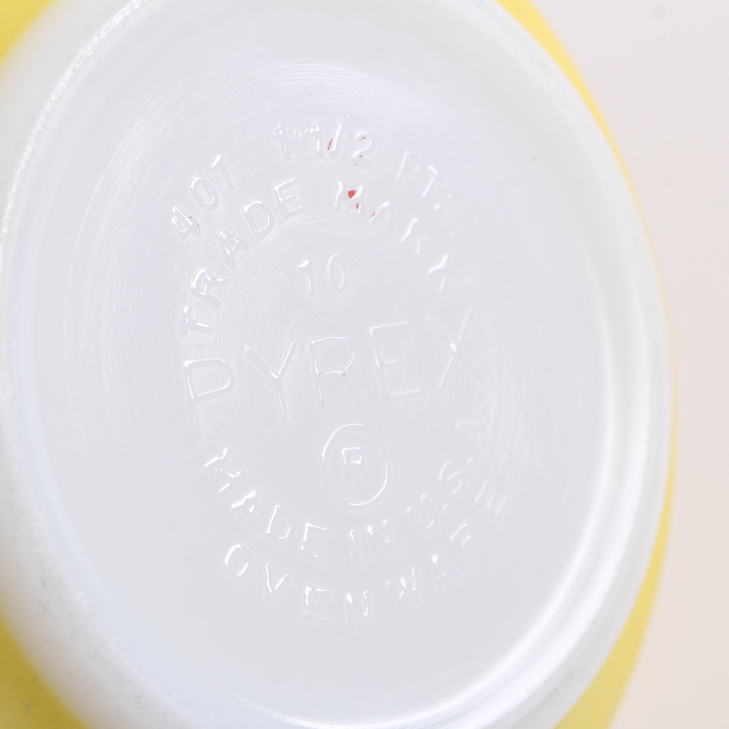 Vintage Pyrex "Yellow" Bakeware and Refrigerator Dishes