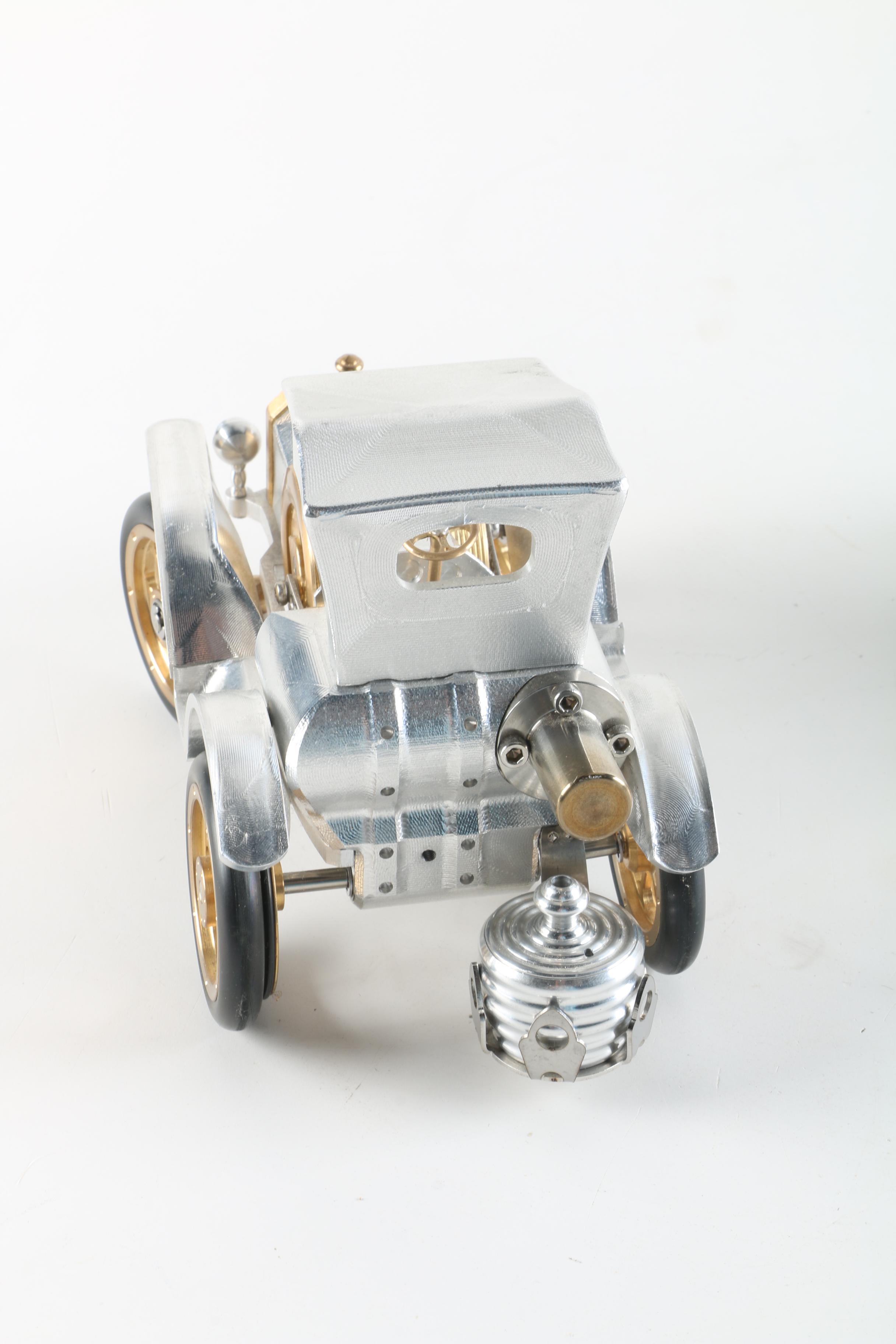 Böhm Stirling Ford Model T Car and HB9 Engine Model