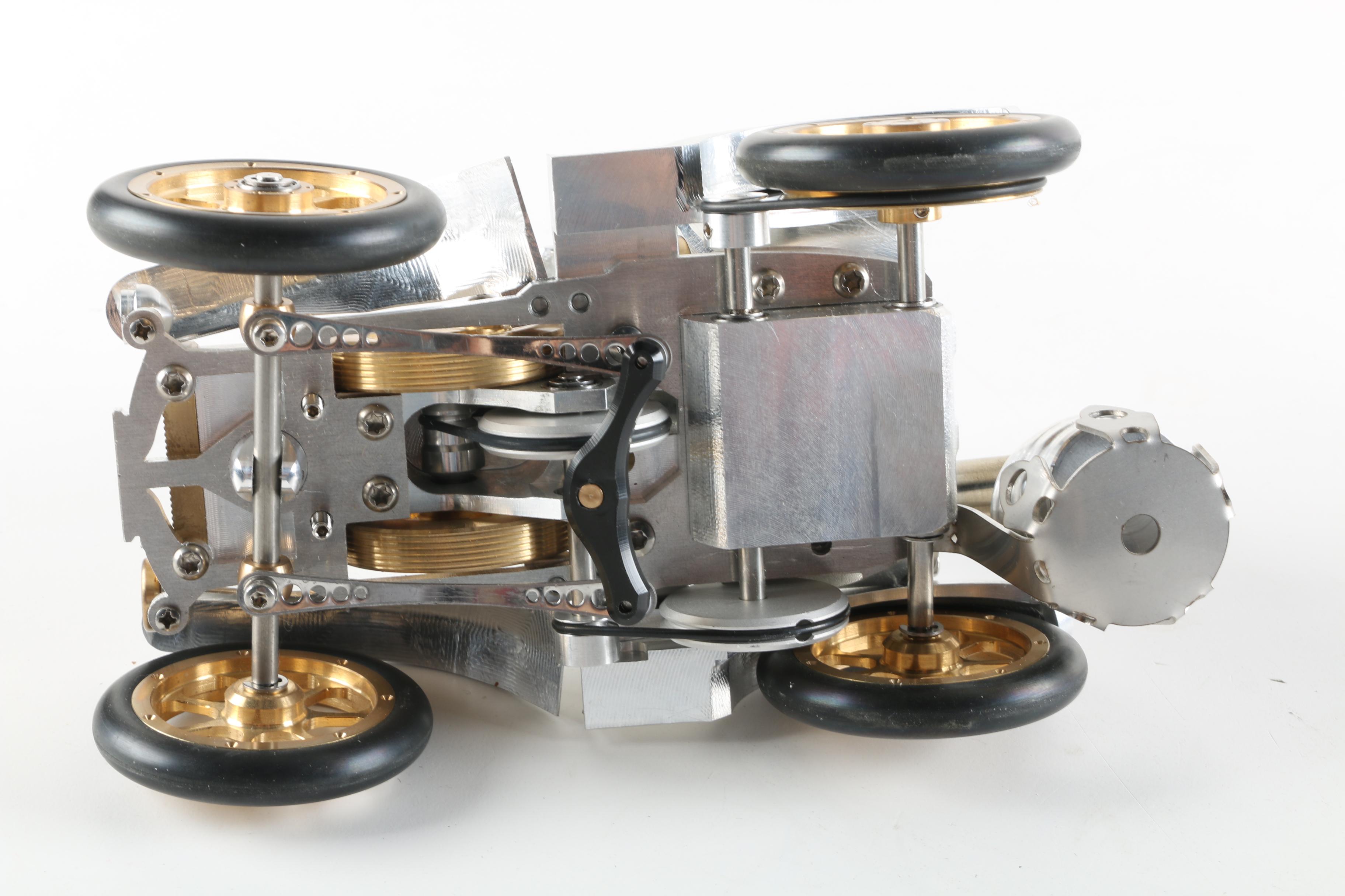 Böhm Stirling Ford Model T Car and HB9 Engine Model