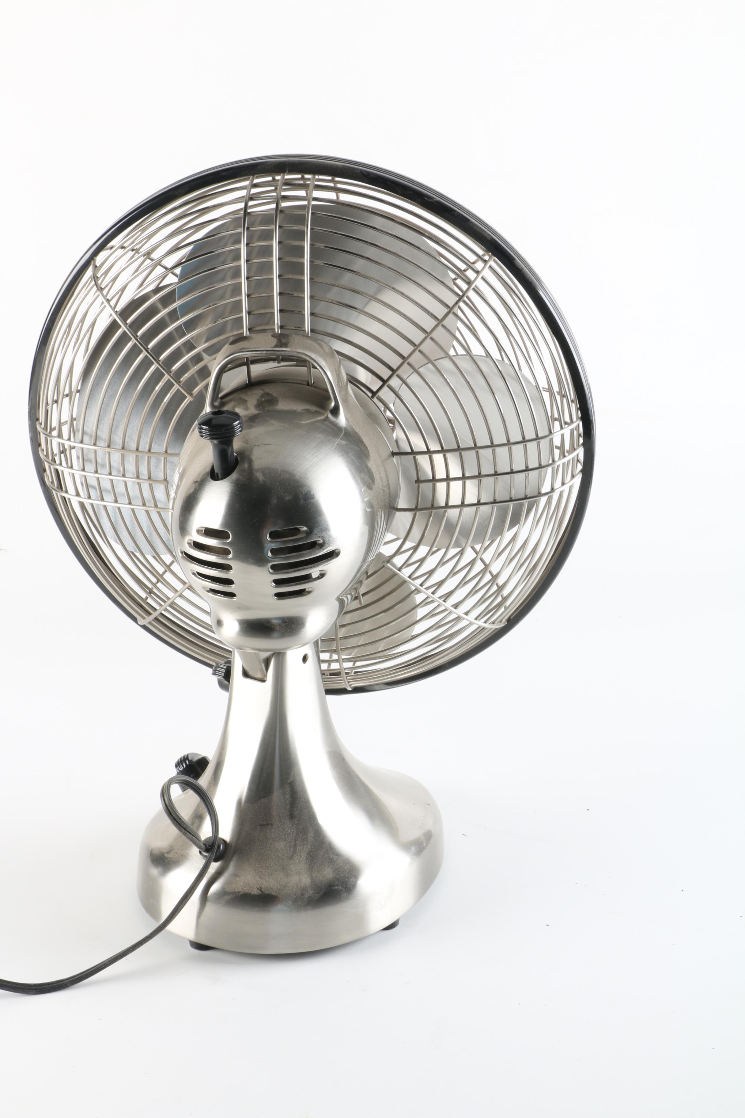 Retro Style Vornado FA1-003 Swan Chrome Table Fan