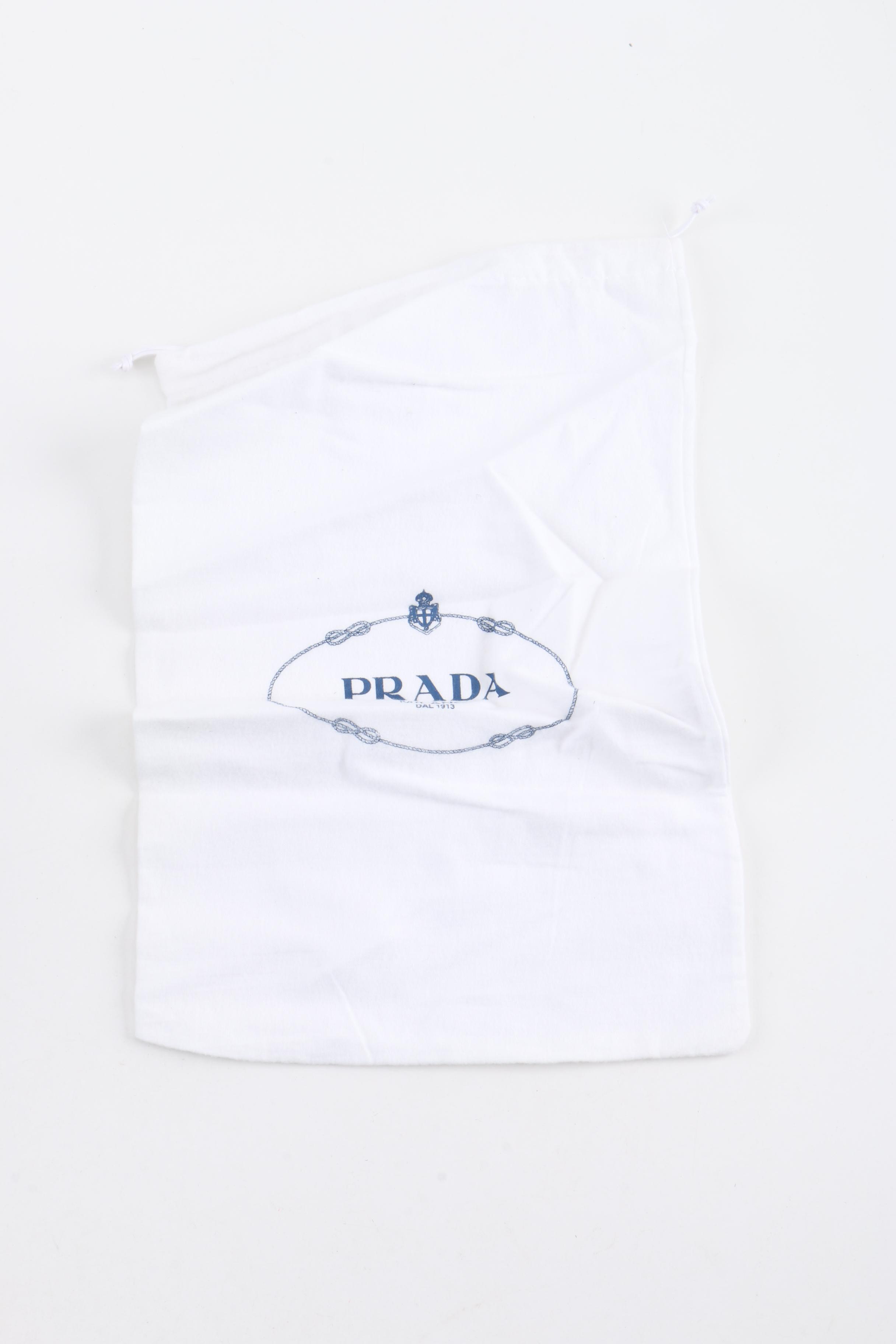 Women's Prada Brown and Tan Leather High-Heeled Loafers