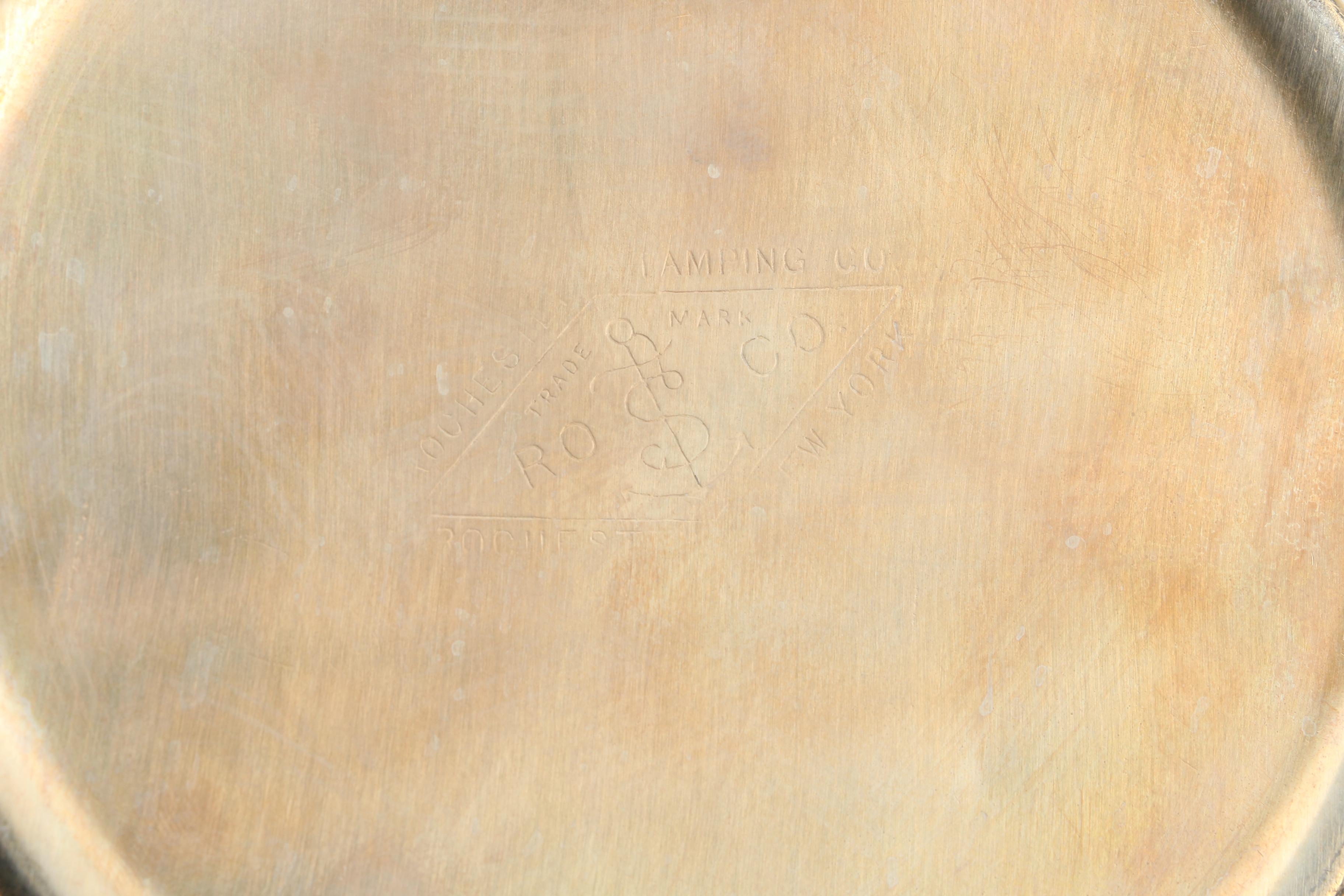 Queen City Silver Co. and Rochester Stamping Co. Silver Plate Teapots with Tray