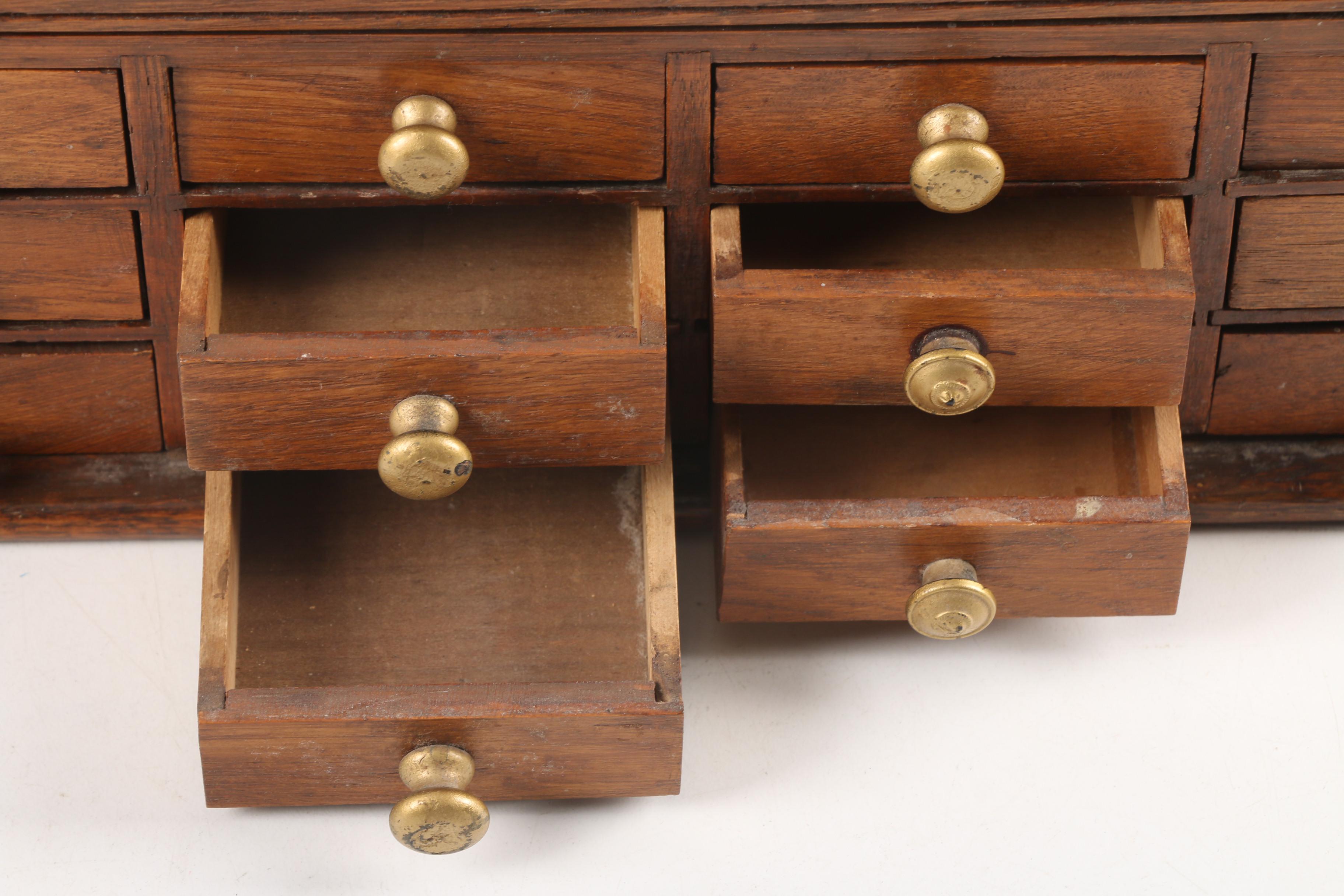 Vintage Oak Storage Box