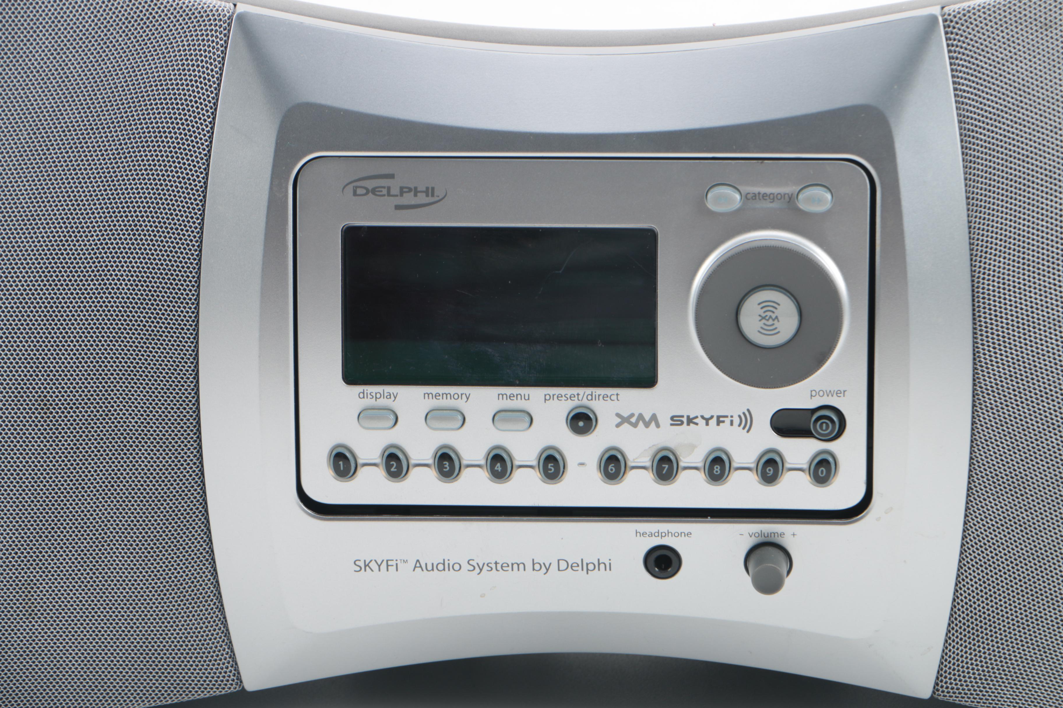 Delphi SA10001 XM SKYFi Audio System