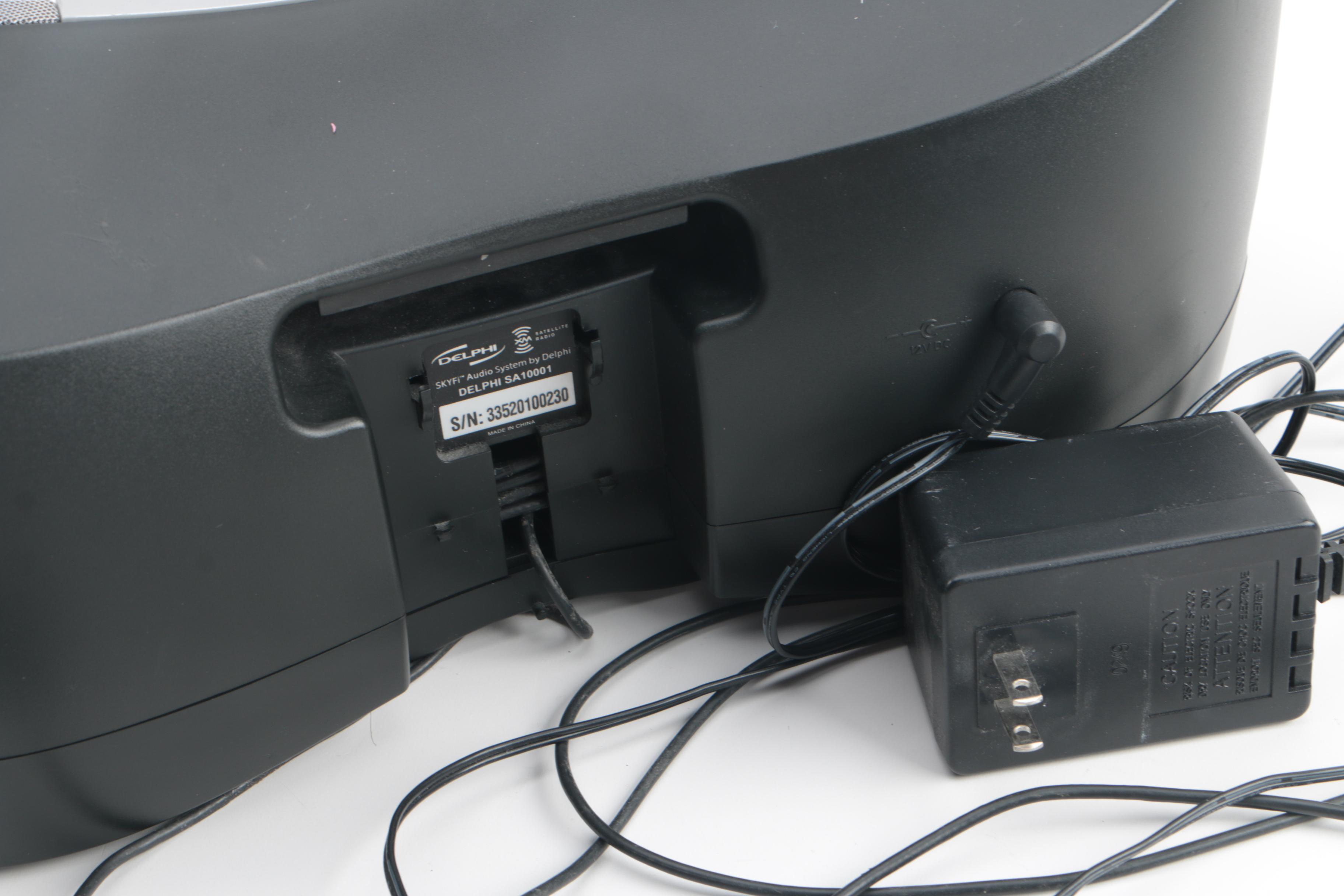 Delphi SA10001 XM SKYFi Audio System