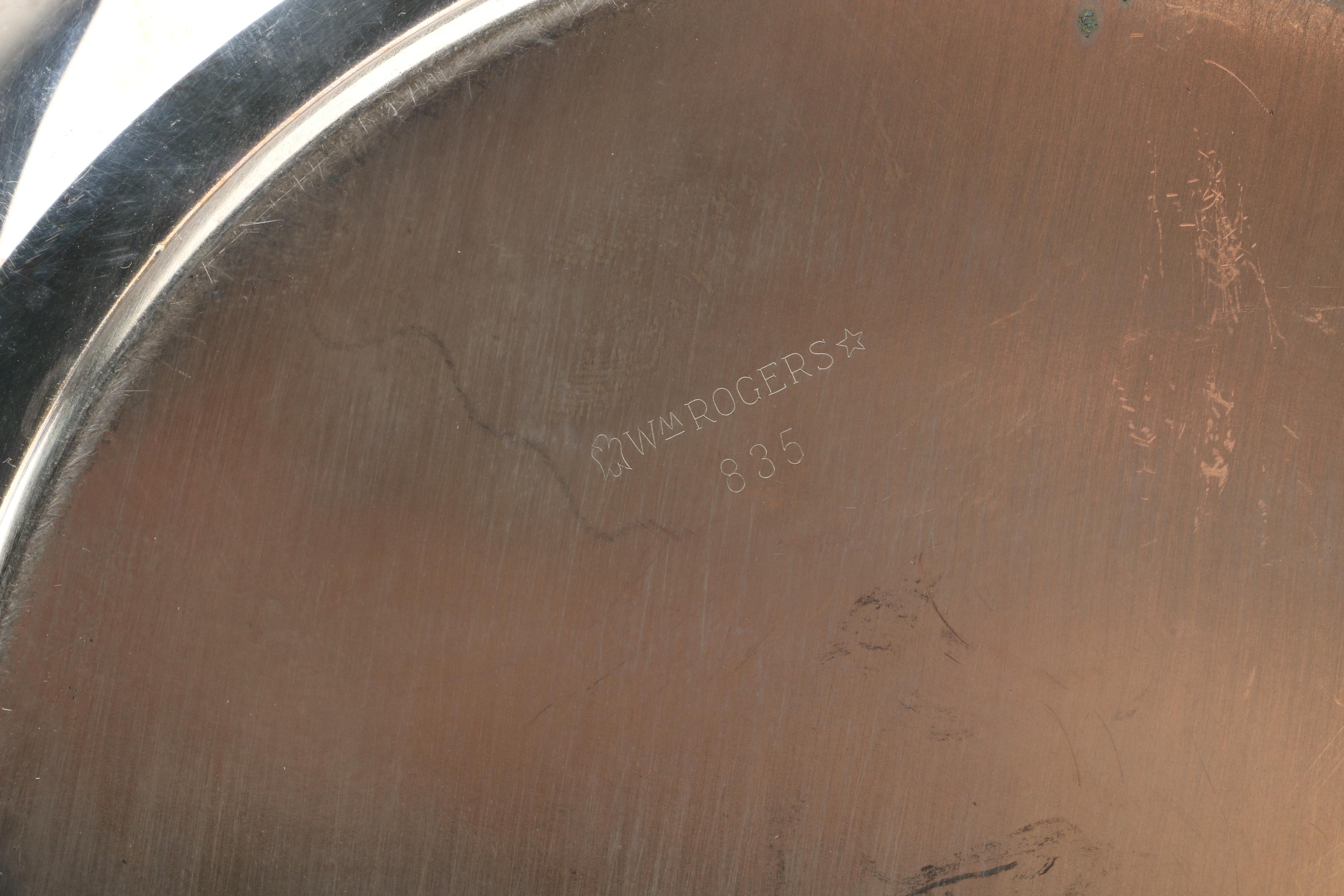 Silver Plate Serveware Featuring Poole, Wm. Rogers, and Reed & Barton