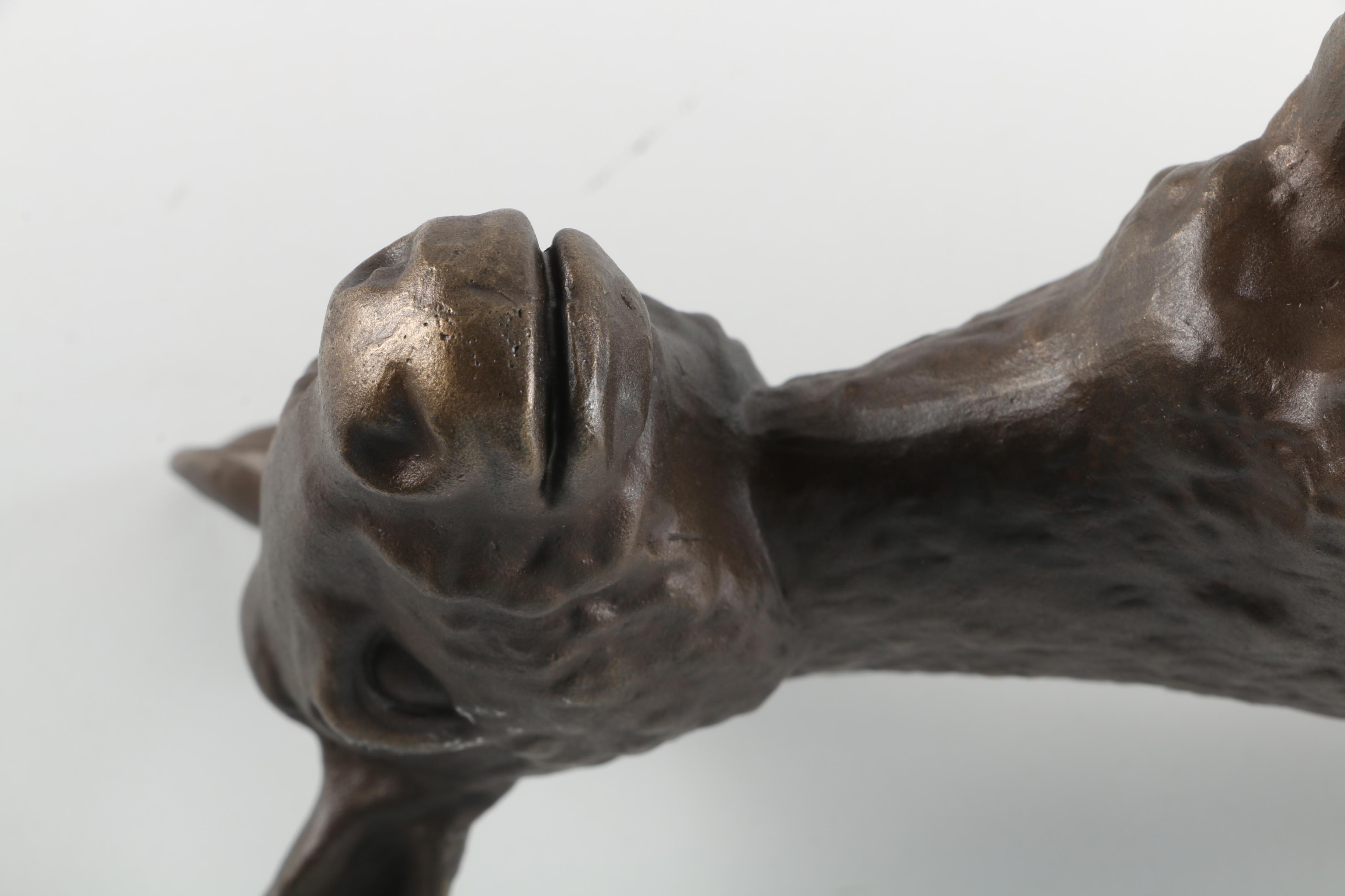 Brass Donkey Sculpture