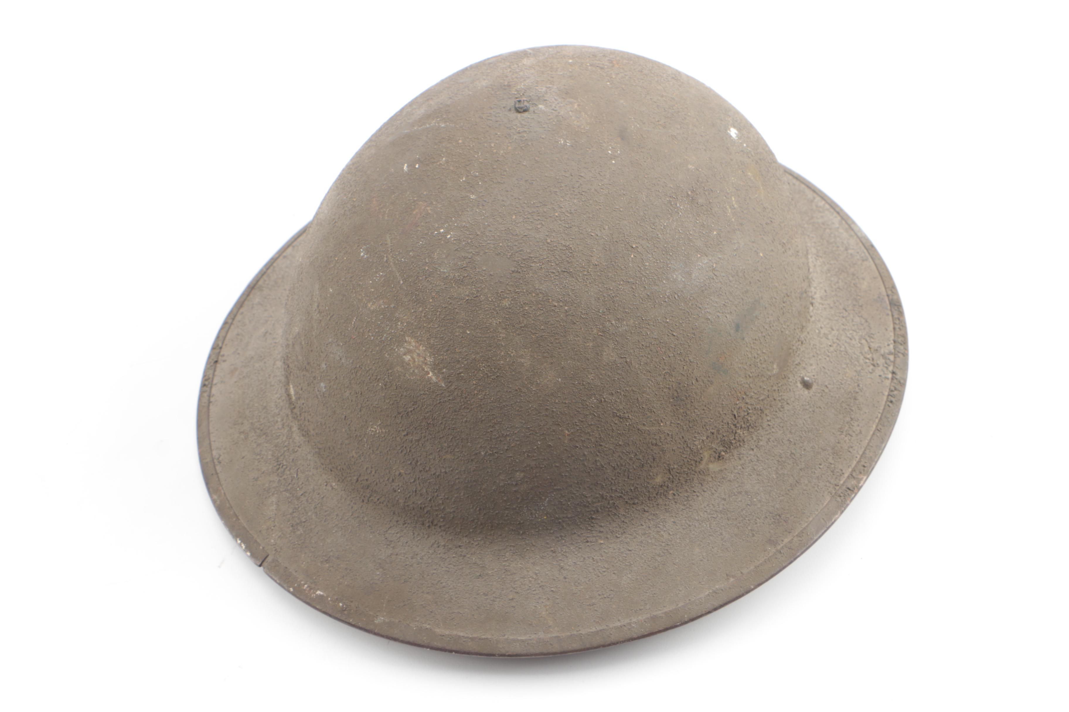 WWI U.S. M17 "Doughboy" Steel Military Helmet
