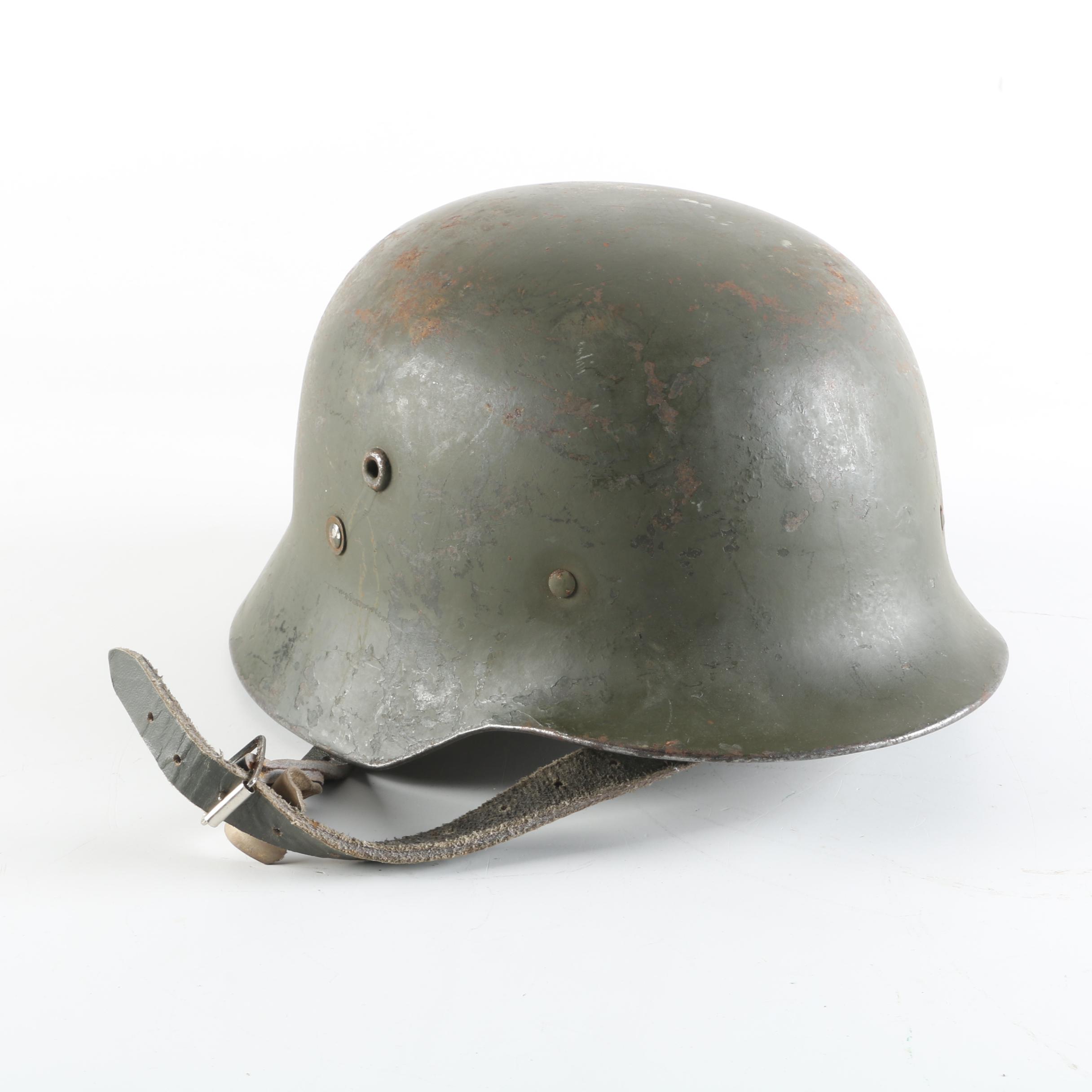 WW II German Metal Military Helmet