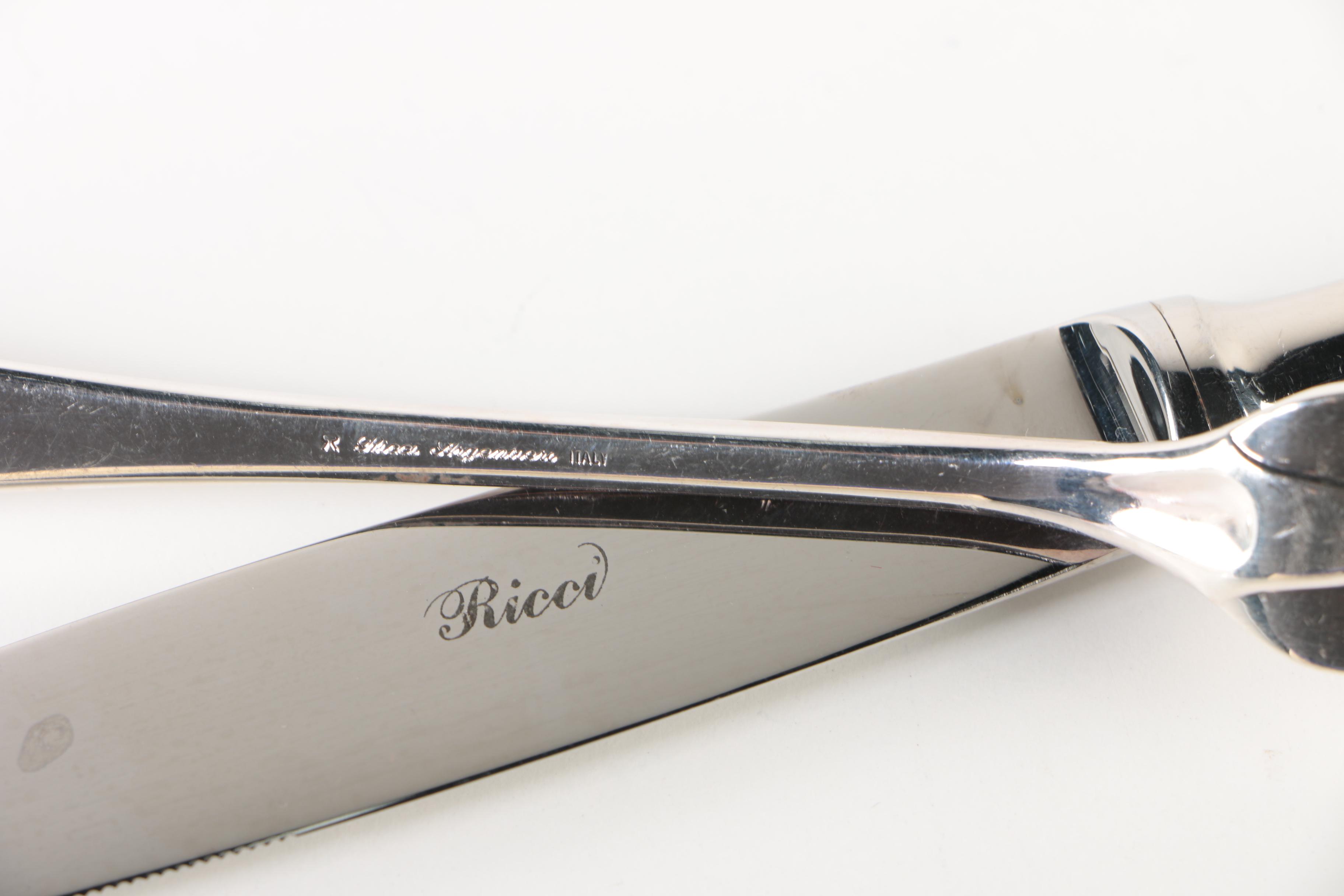 Ricci Argentieri Italian Stainless Steel Flatware