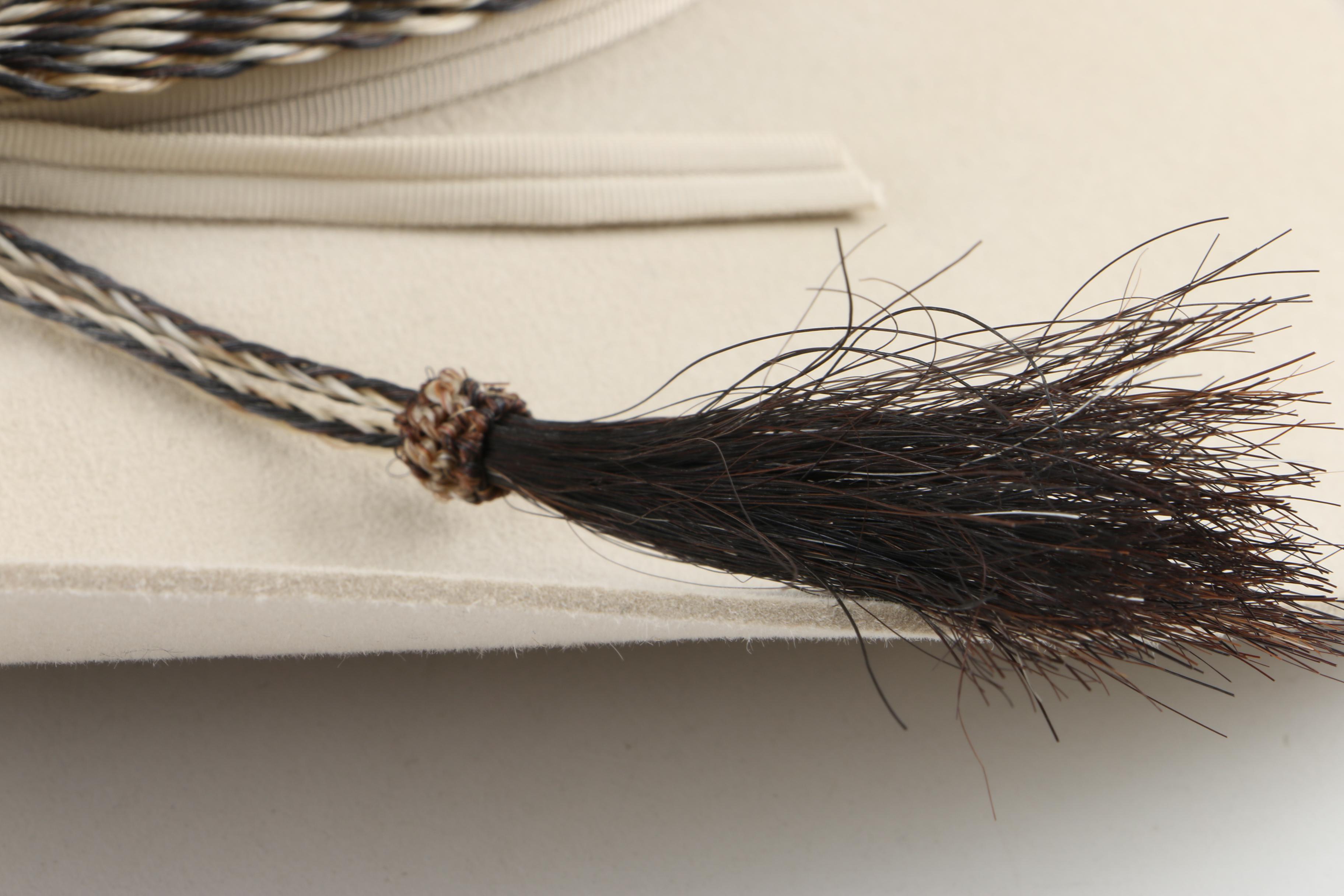 Men's American Hat Co. Cream 10X Beaver Felt Western Hat with Selection of Bands