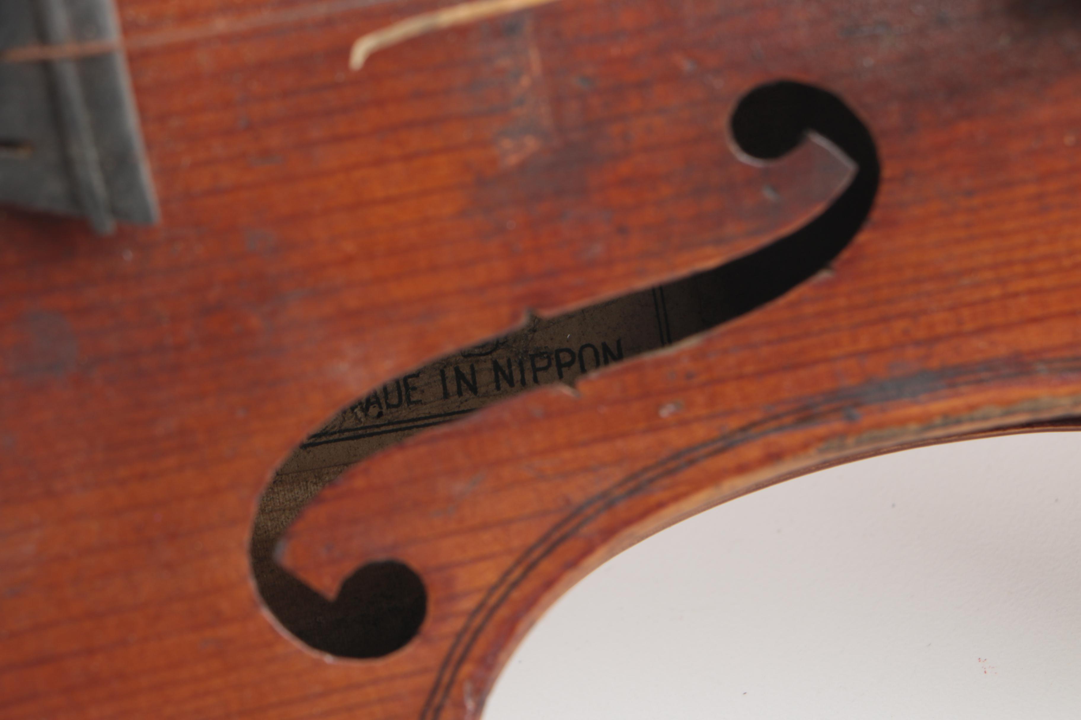 Early Twentieth Century Suzuki 1/2 Size Violin