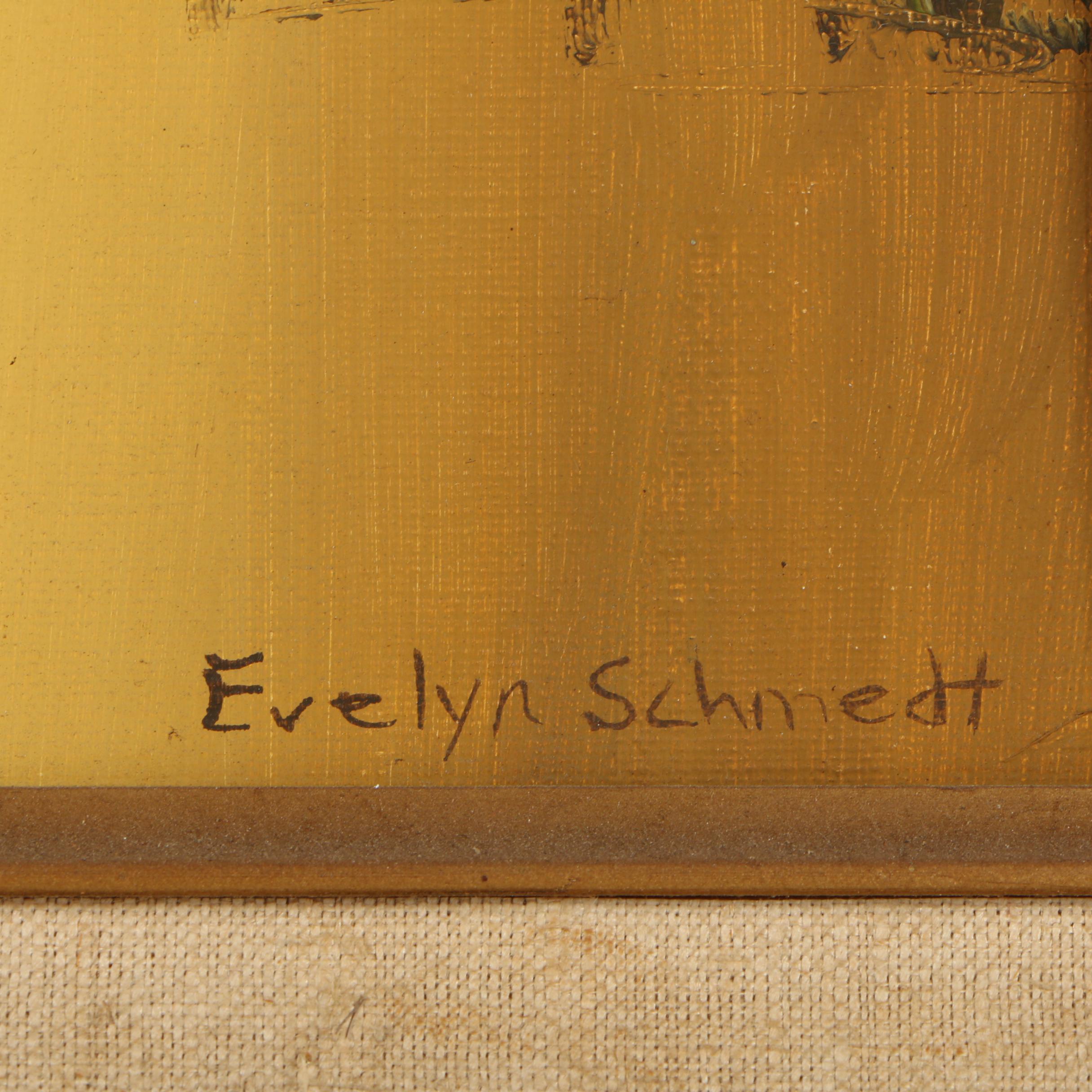 Evelyn Schmedt Mid to Late 20th Century Oil Painting