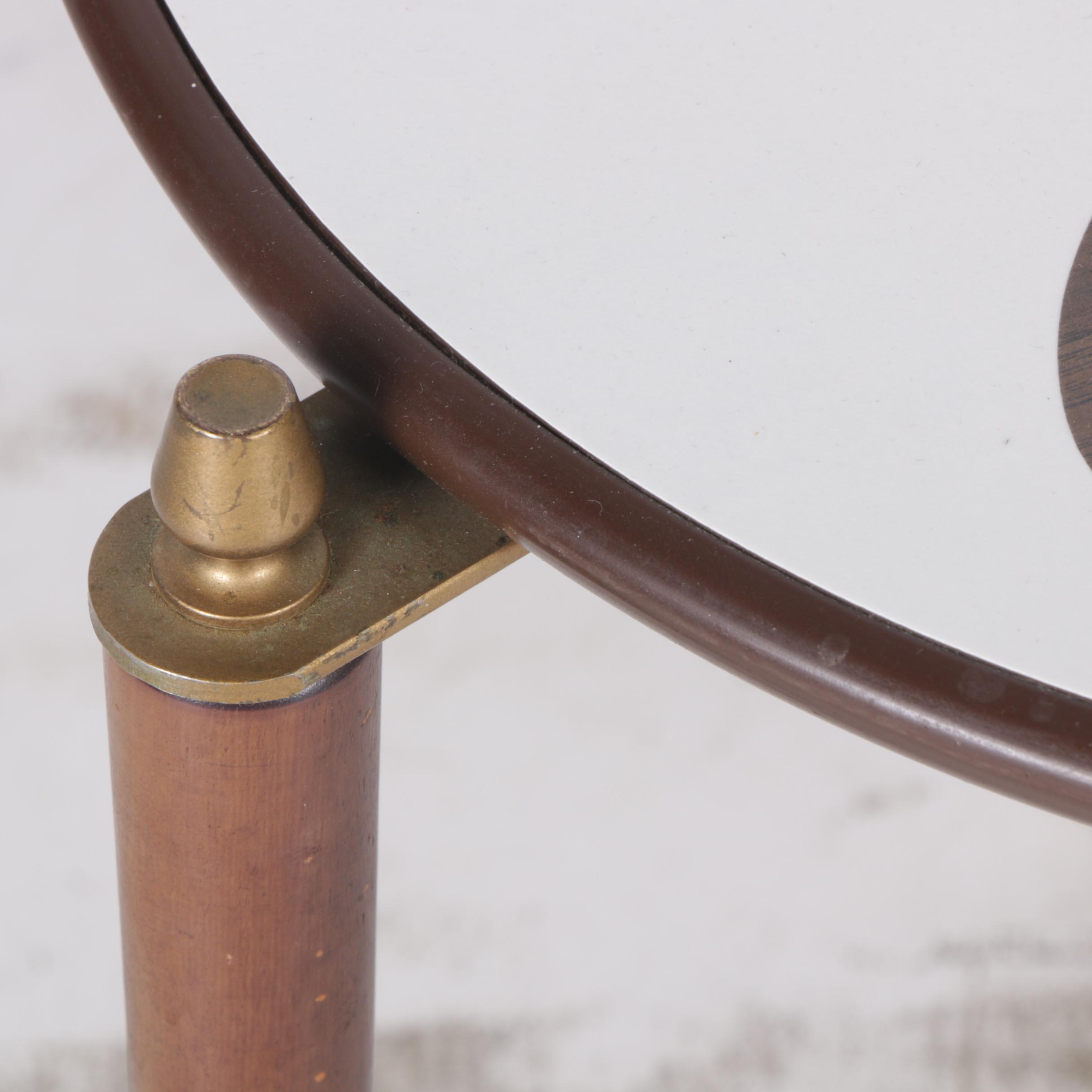 Mid Century Modern Flower Top Stacking Tables