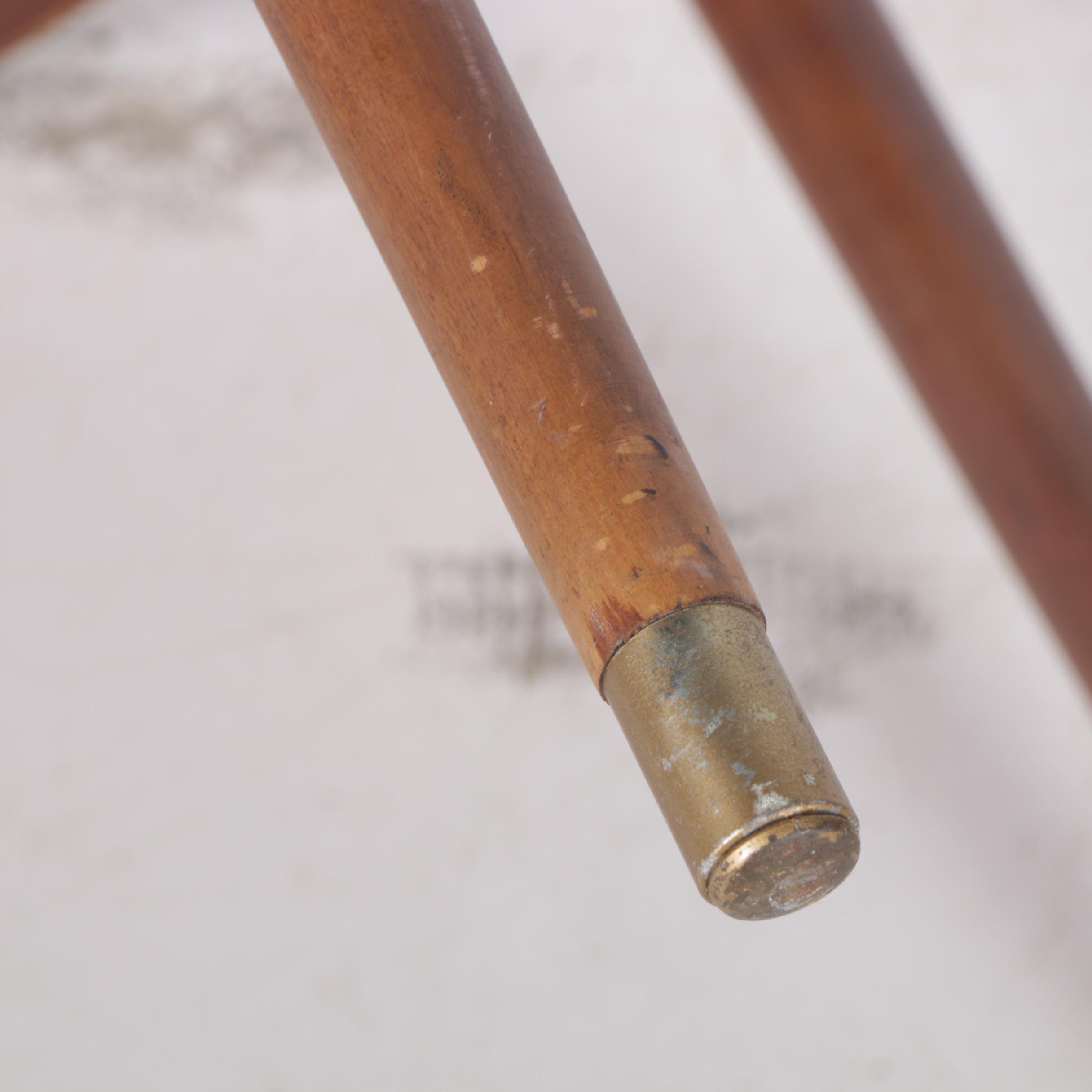 Mid Century Modern Flower Top Stacking Tables