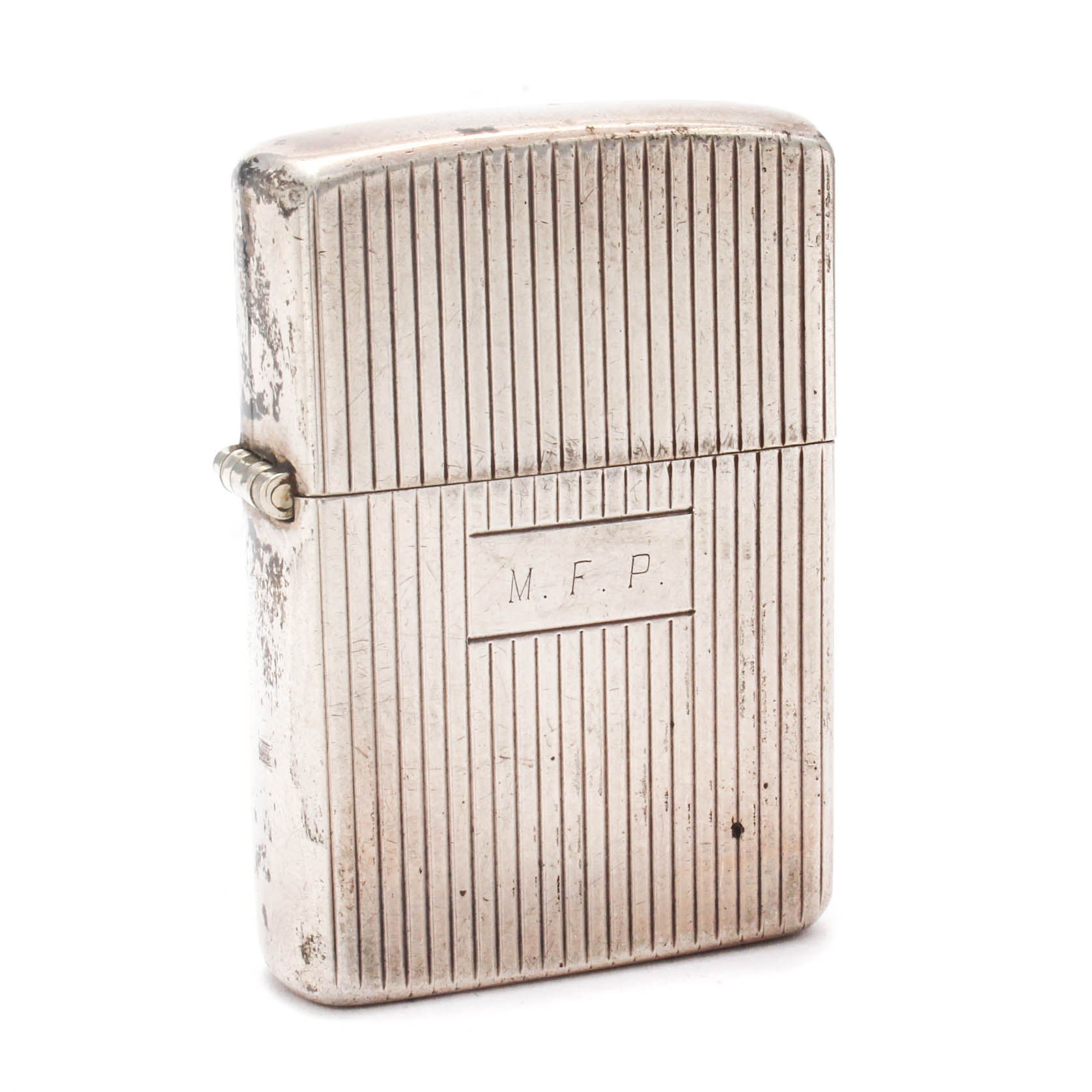 Vintage Sterling Silver Zippo Lighter