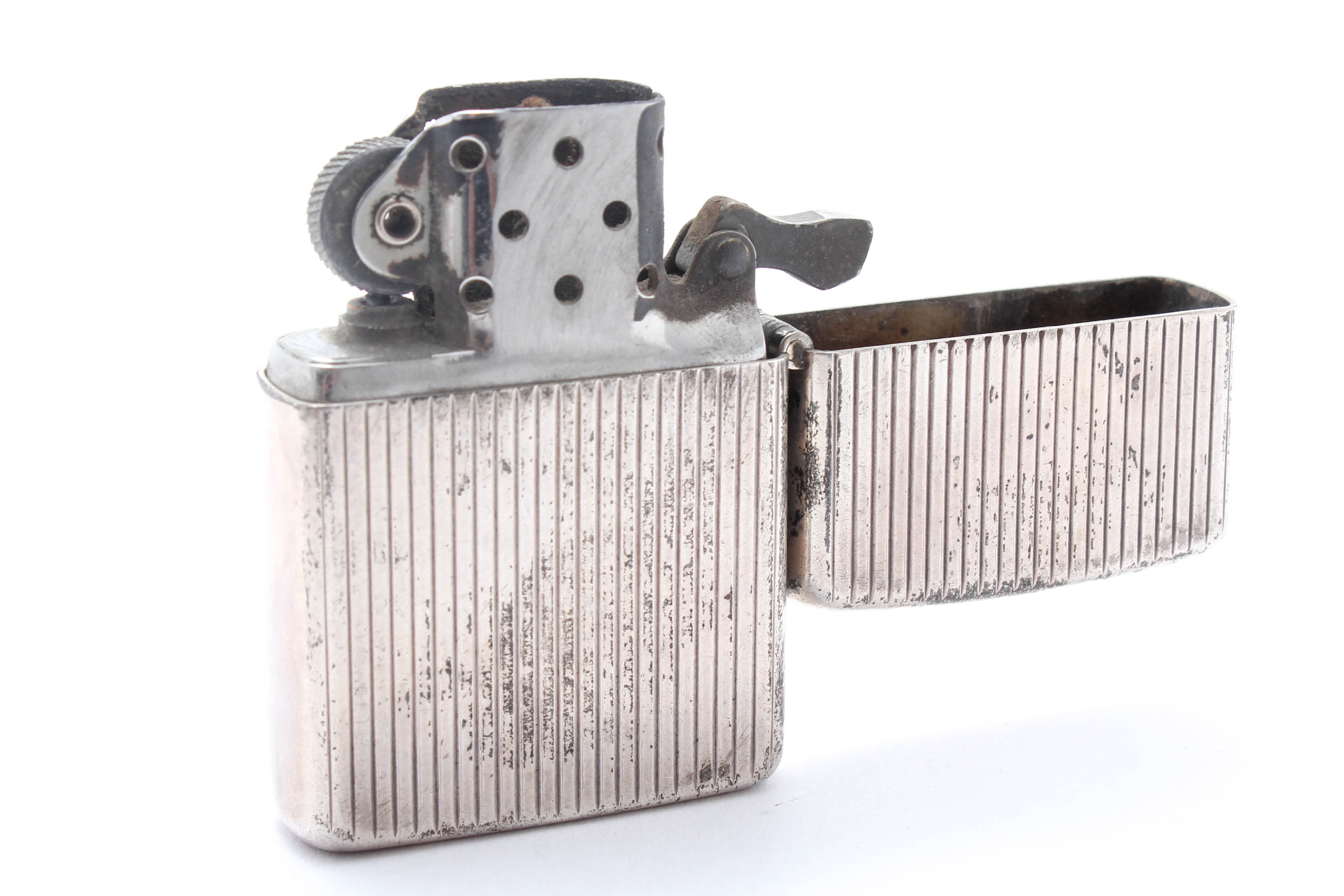Vintage Sterling Silver Zippo Lighter