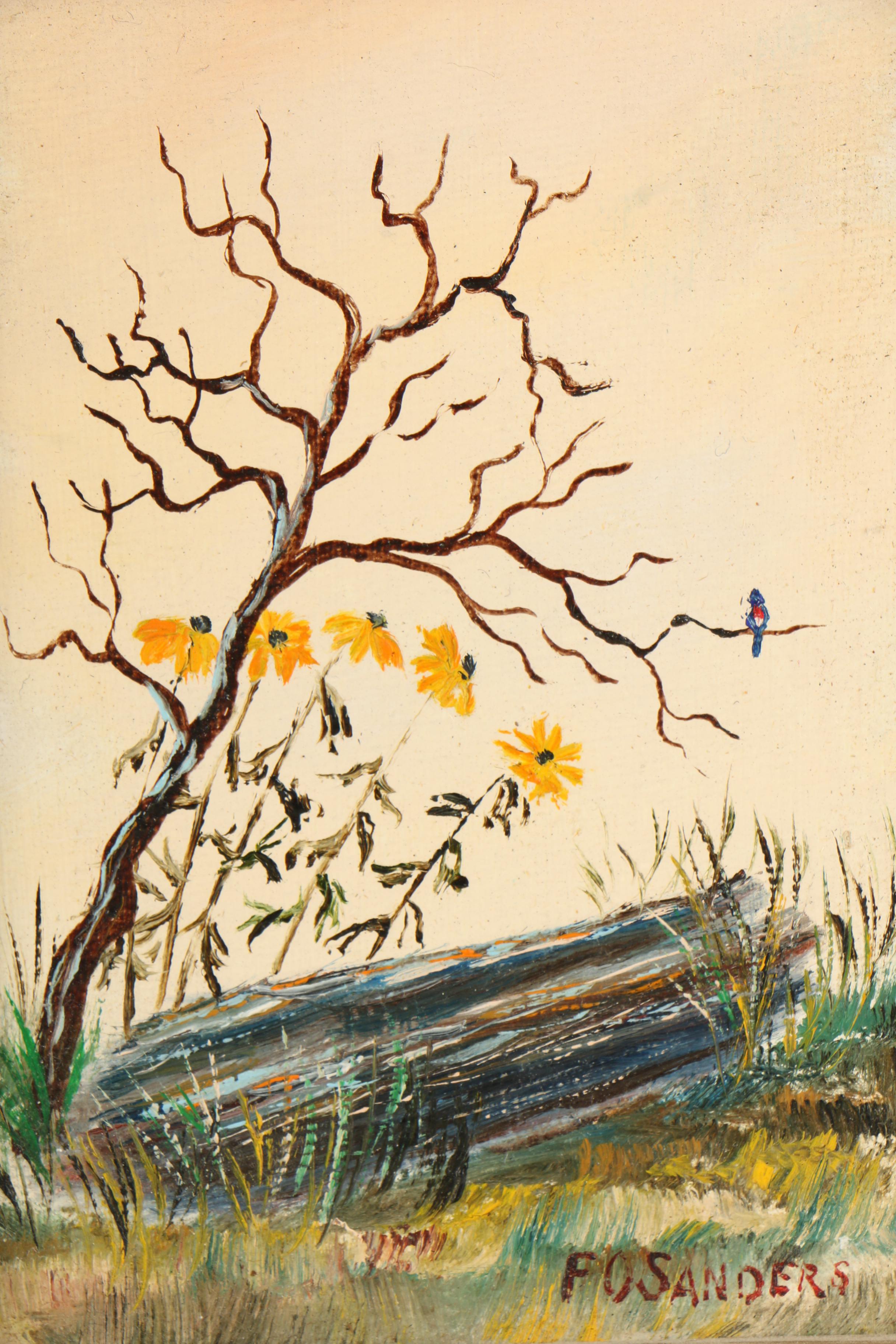 F.O. Sanders Mid to Late 20th Century Oil Paintings