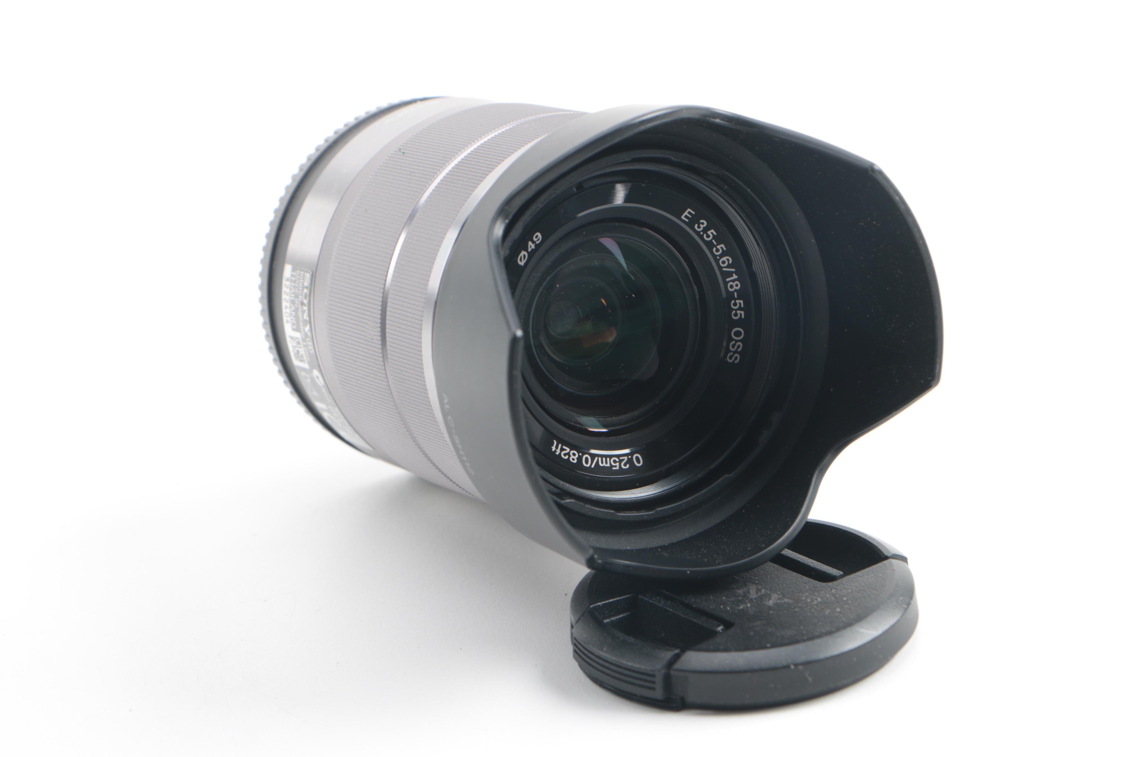 Sony NEX-5N HD AVCHD Digital Camera, Lenses and Case