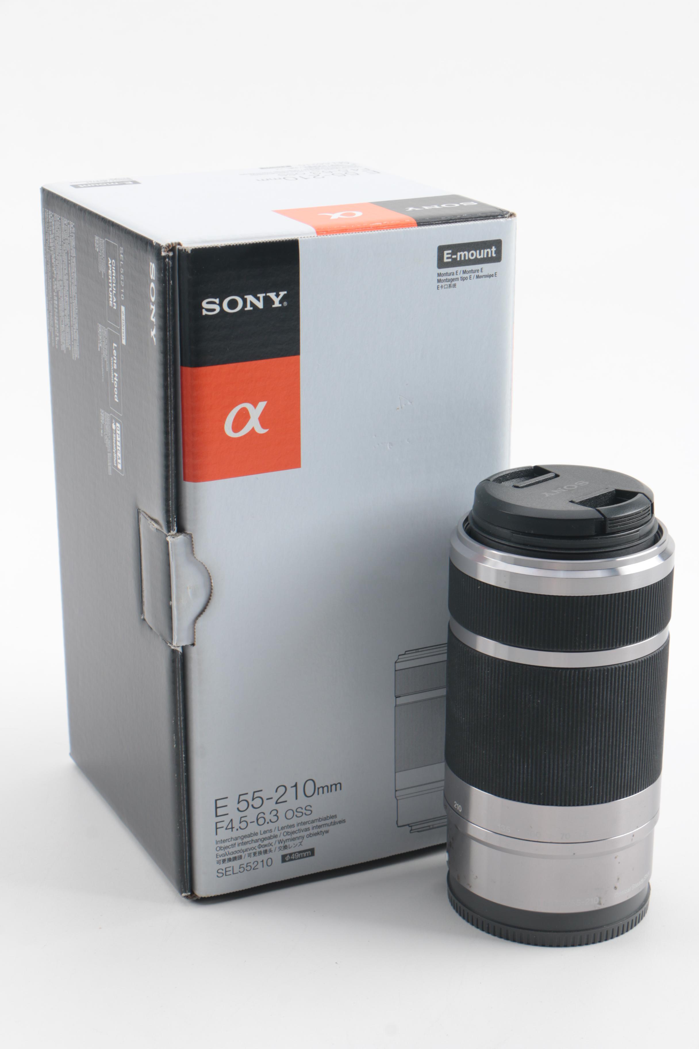 Sony NEX-5N HD AVCHD Digital Camera, Lenses and Case